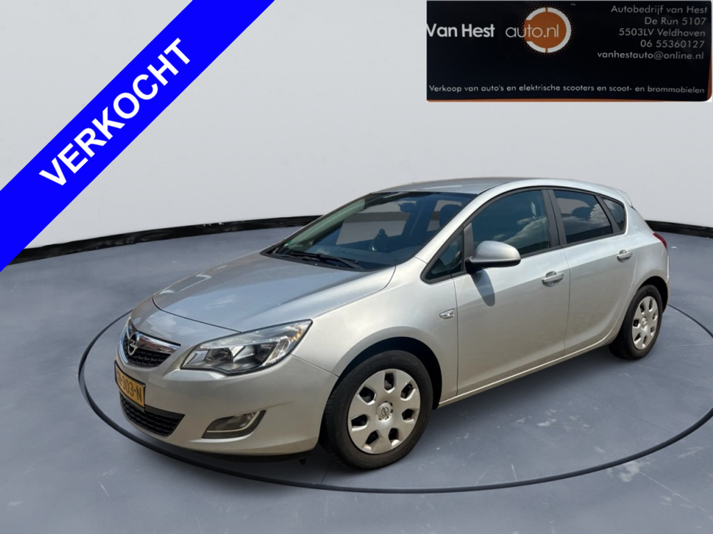 Opel Astra 1.4 Anniversary Ed. 3 MND GAR | AIRCO | STUURBEKR | PDC 2012 - voorkant