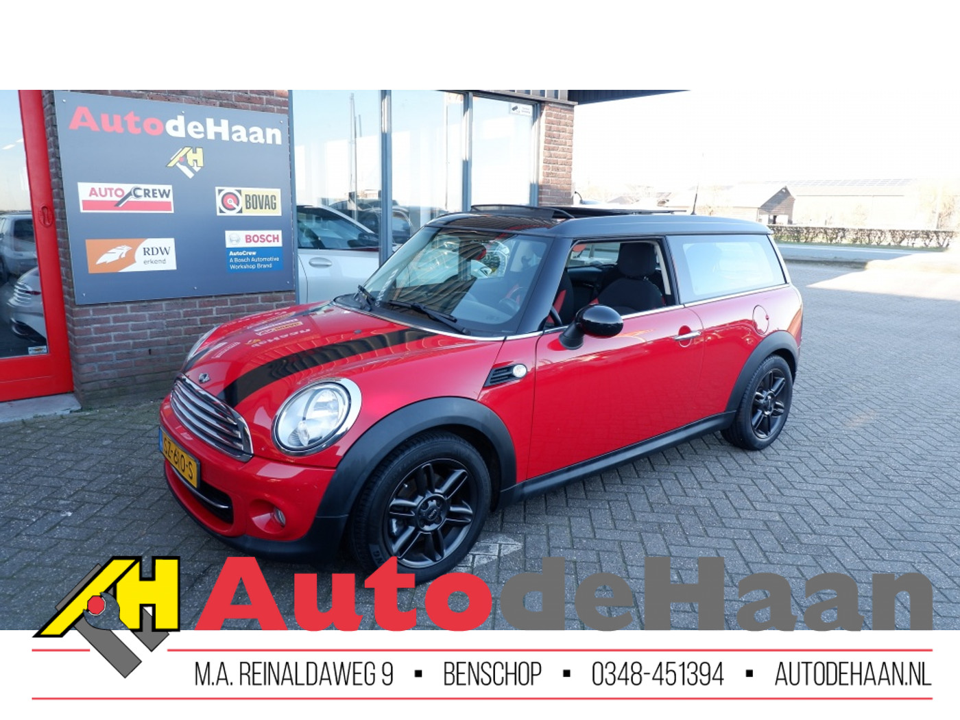 Mini Cooper Clubman 1.6 Cooper Chili Pano/Clima/Cruise/Trekhaak 2011 - voorkant