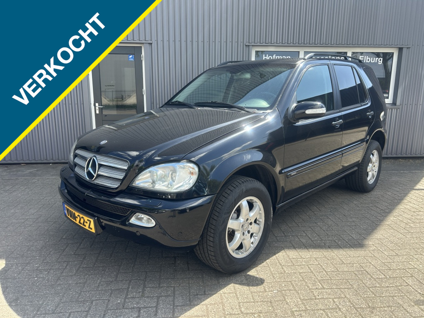 Mercedes-Benz ML 400 CDI ML 400 CDI Grijs kent PDC Cruise 285DKM! 2003 - voorkant