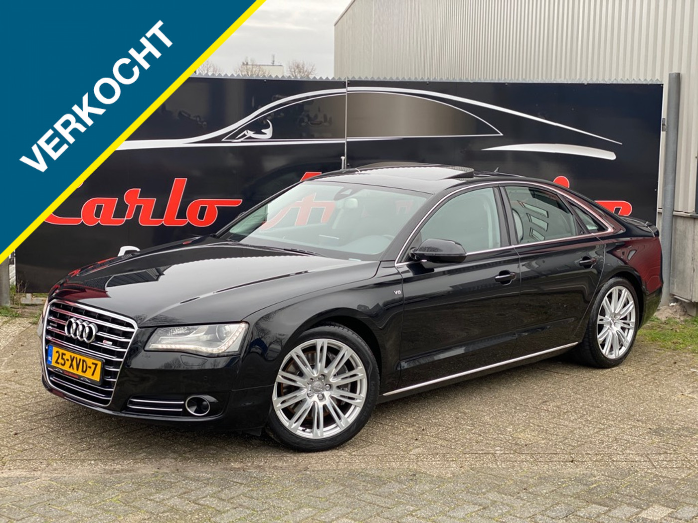 Audi Audi A8 4.2 FSI Quattro Proline+ Softclose/NightVis/ACC/DAK VOL! 2010 - voorkant