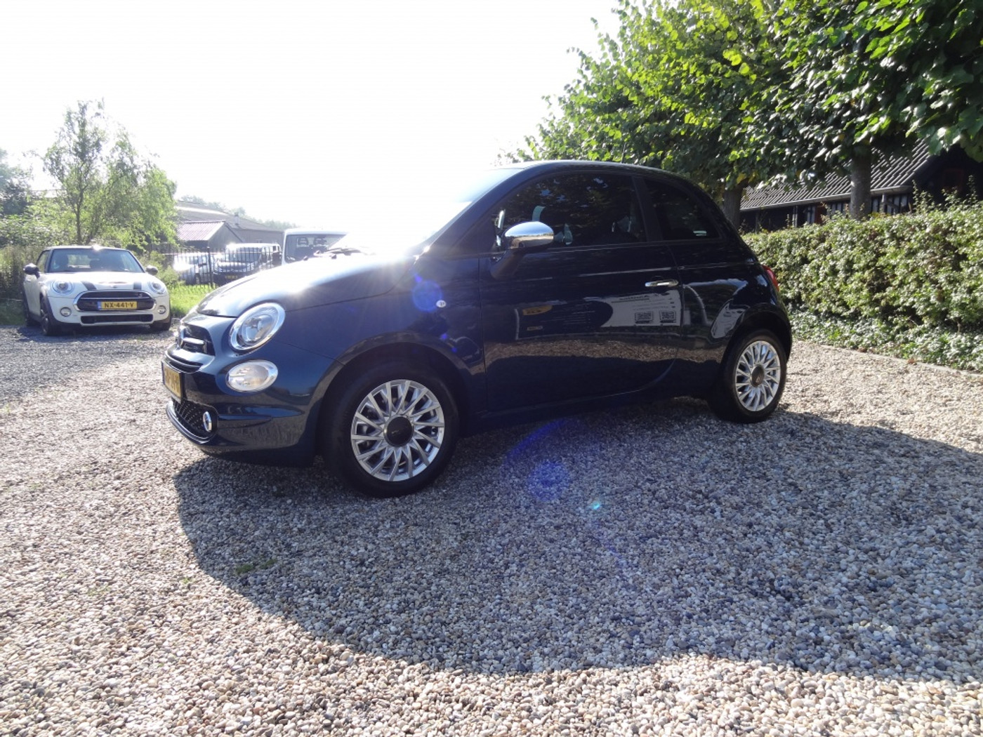 Fiat 500 1.0 Hybrid Dolcevita PDC Achter 2023 - voorkant