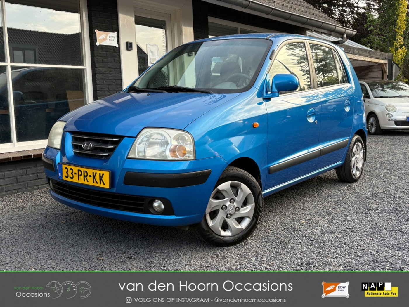 Hyundai Atos-prime 1.1 AUTOMAAT | APK JULI'27 | 5DRS | NW BANDEN | NAP | 111000KM 2004 - voorkant