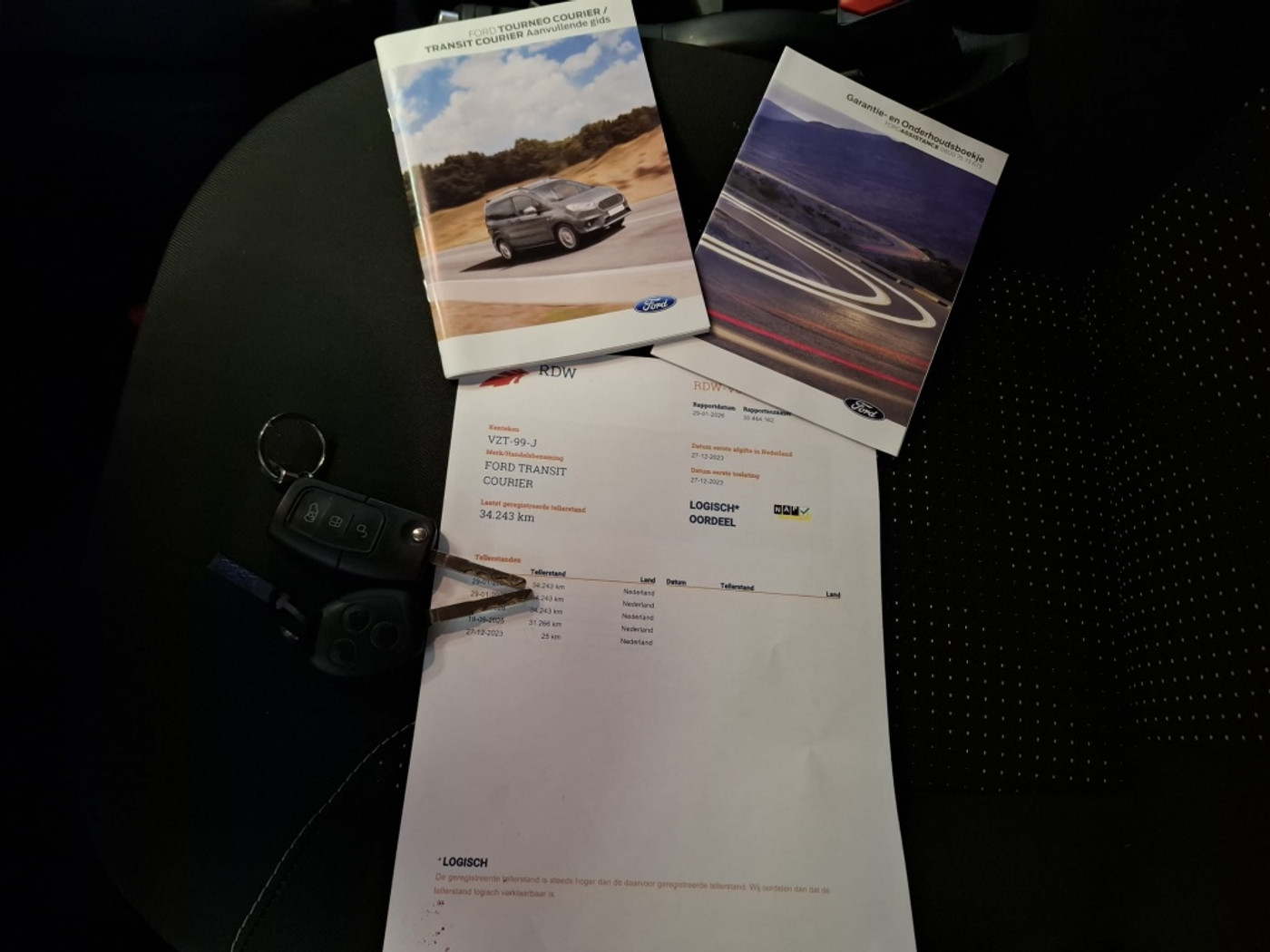 Foto van Ford Transit Courier