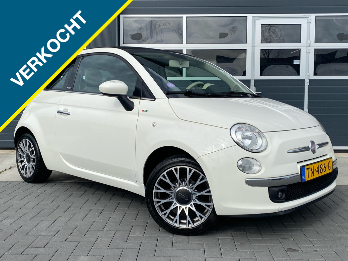 Fiat Fiat 500 1.2 Lounge 2011 - voorkant