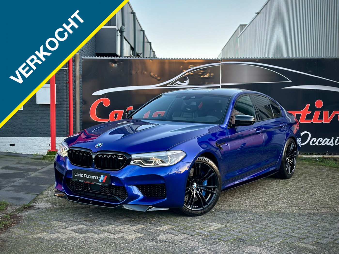 BMW M5 M5 CARBON|SOFTCLOSE|360|HEADUP|HK|ACC VOL! 2019 - voorkant