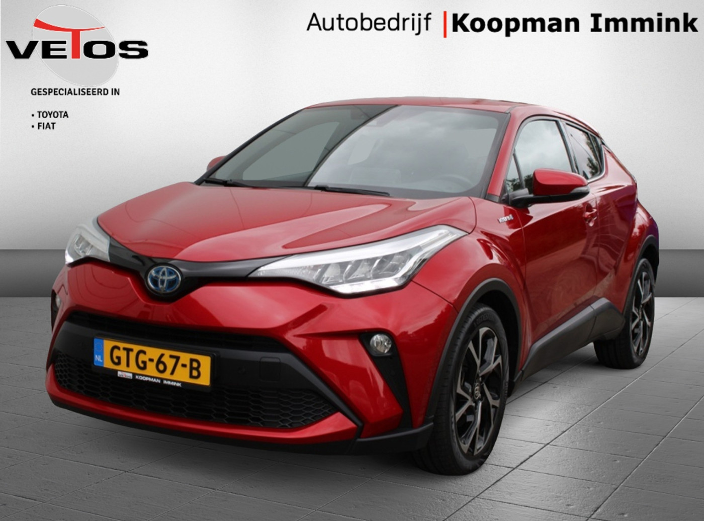 Toyota Toyota C-hr 1.8 Hybrid Dynamic 2020 - voorkant