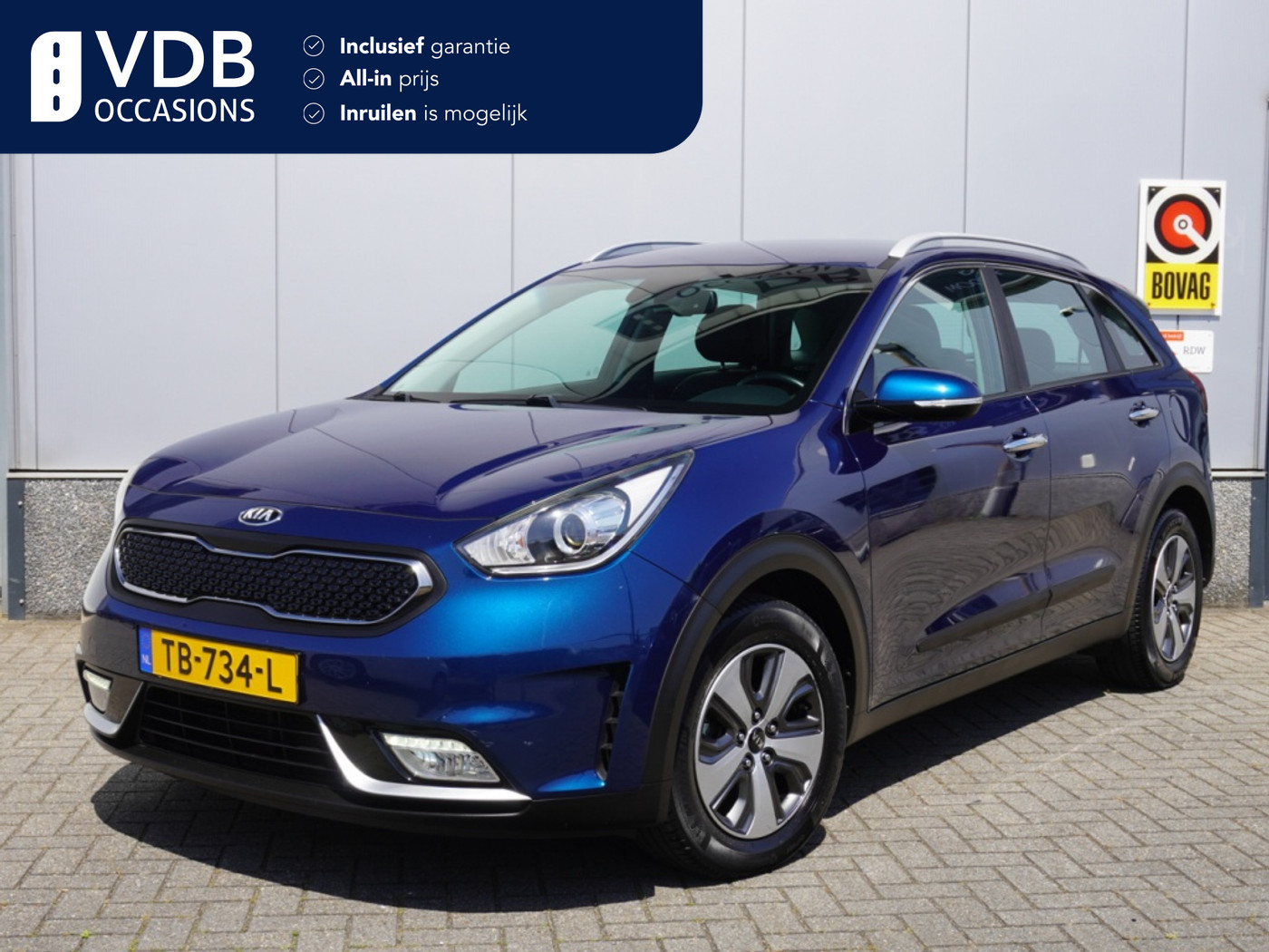 Kia Niro 1.6 GDi Hybrid Dyn.L. CarPlay | Navigatie | Camera | NAP 2018 - voorkant