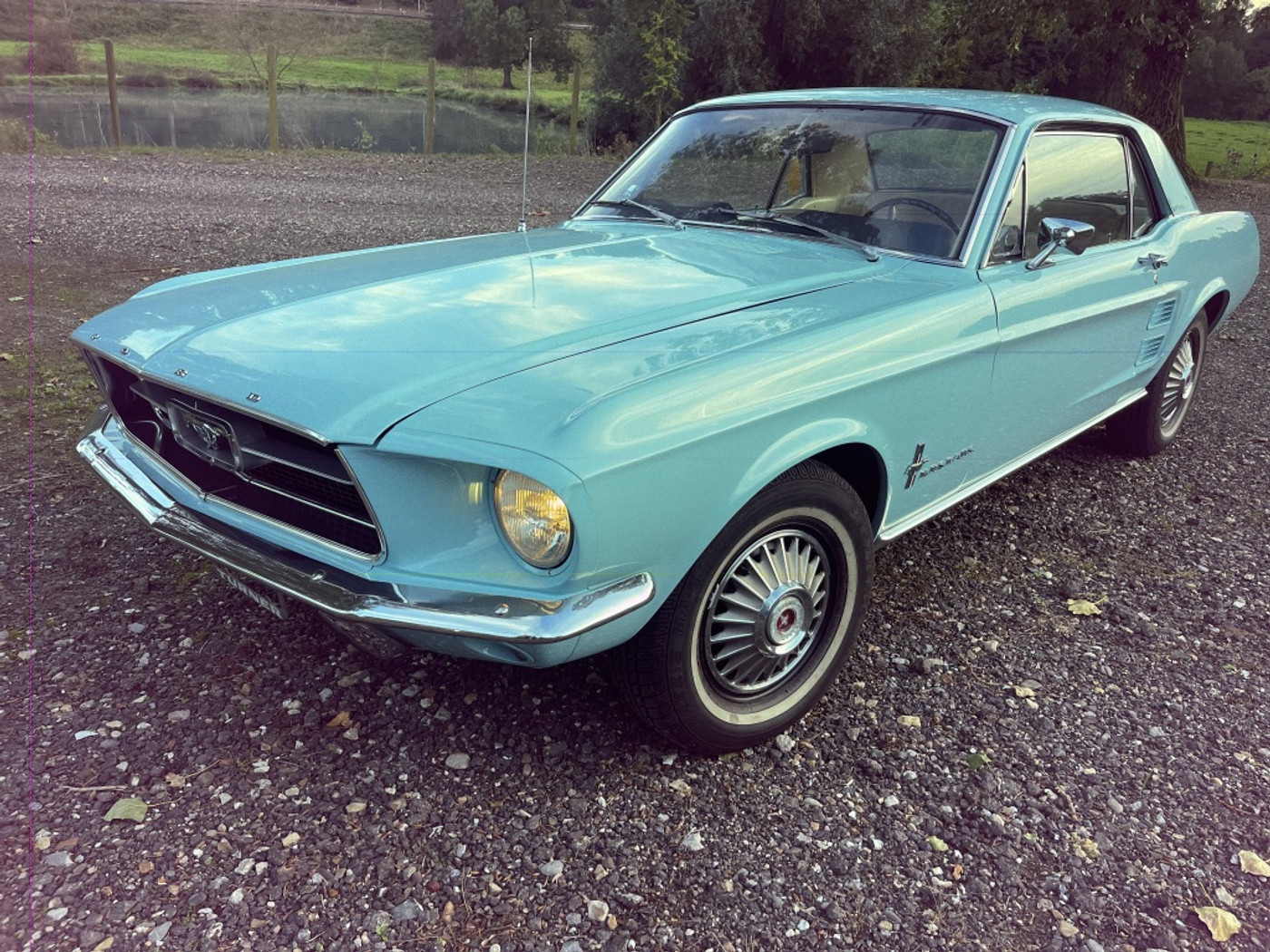 Ford Mustang 4.7 V8 * ZEER MOOI * 1967 - voorkant