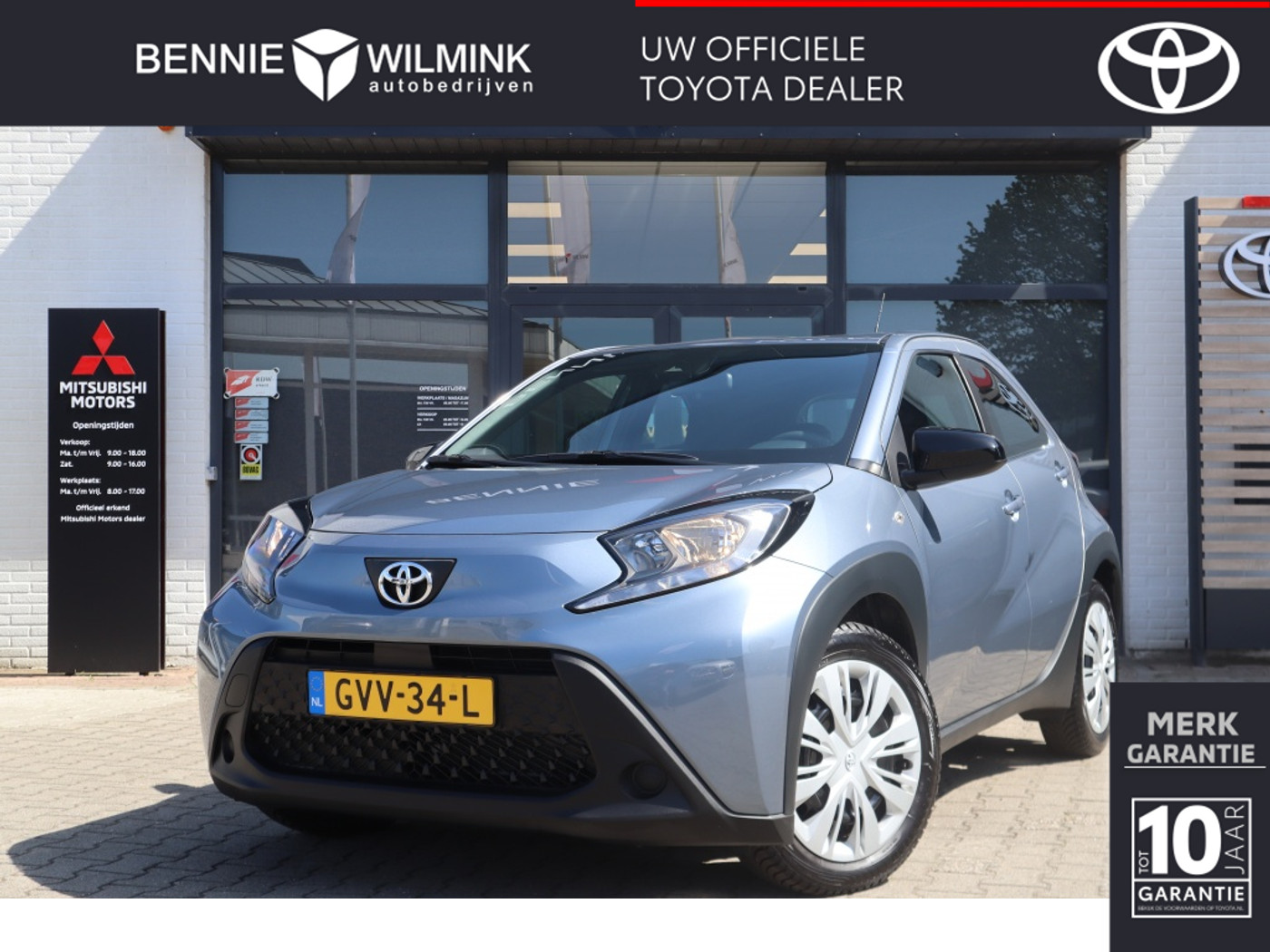 Toyota Toyota Aygo X 1.0 VVT-i MT Play Allseason banden | Armsteun 2024 - voorkant