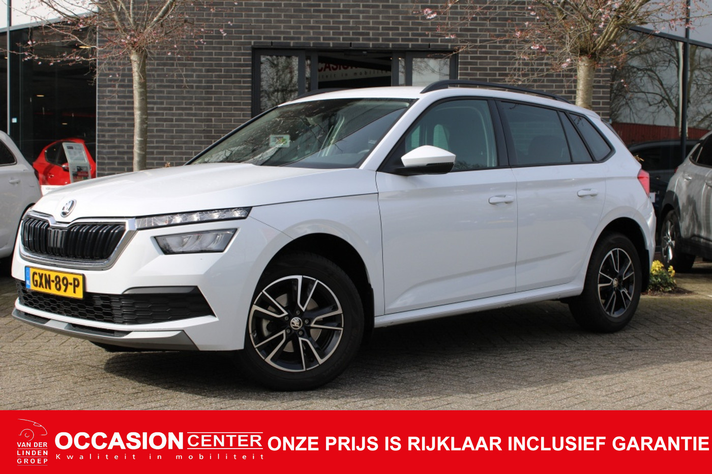 Skoda Kamiq 1.0 TSI Business Edition + Trekhaak "RIJKLAARPRIJS" 2024 - voorkant