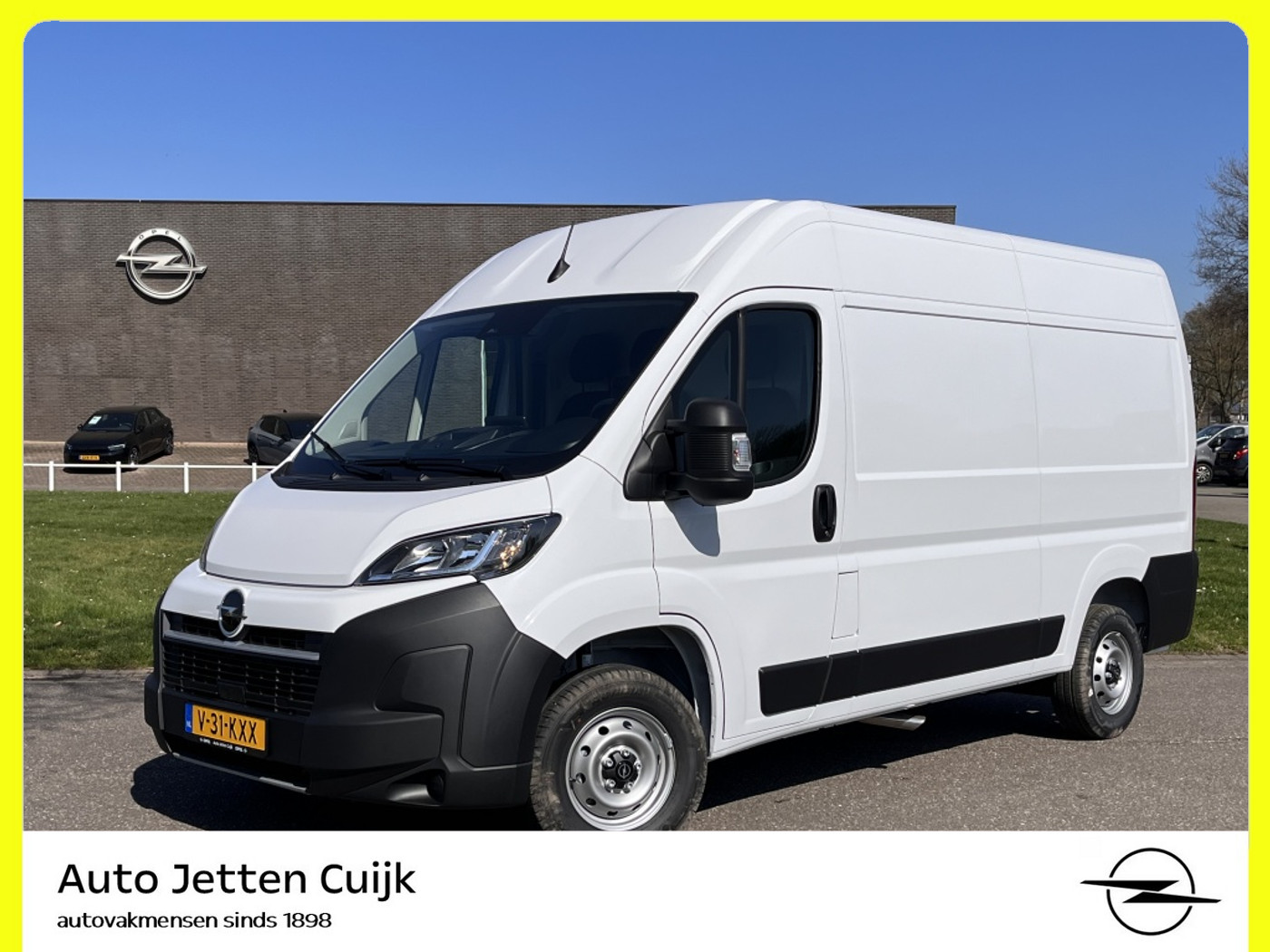 Opel Movano 2.2D L2H2 3.5T #RIJKLAAR# | BPM VRIJ | Nieuw!| Navi | Camera 2024 - voorkant