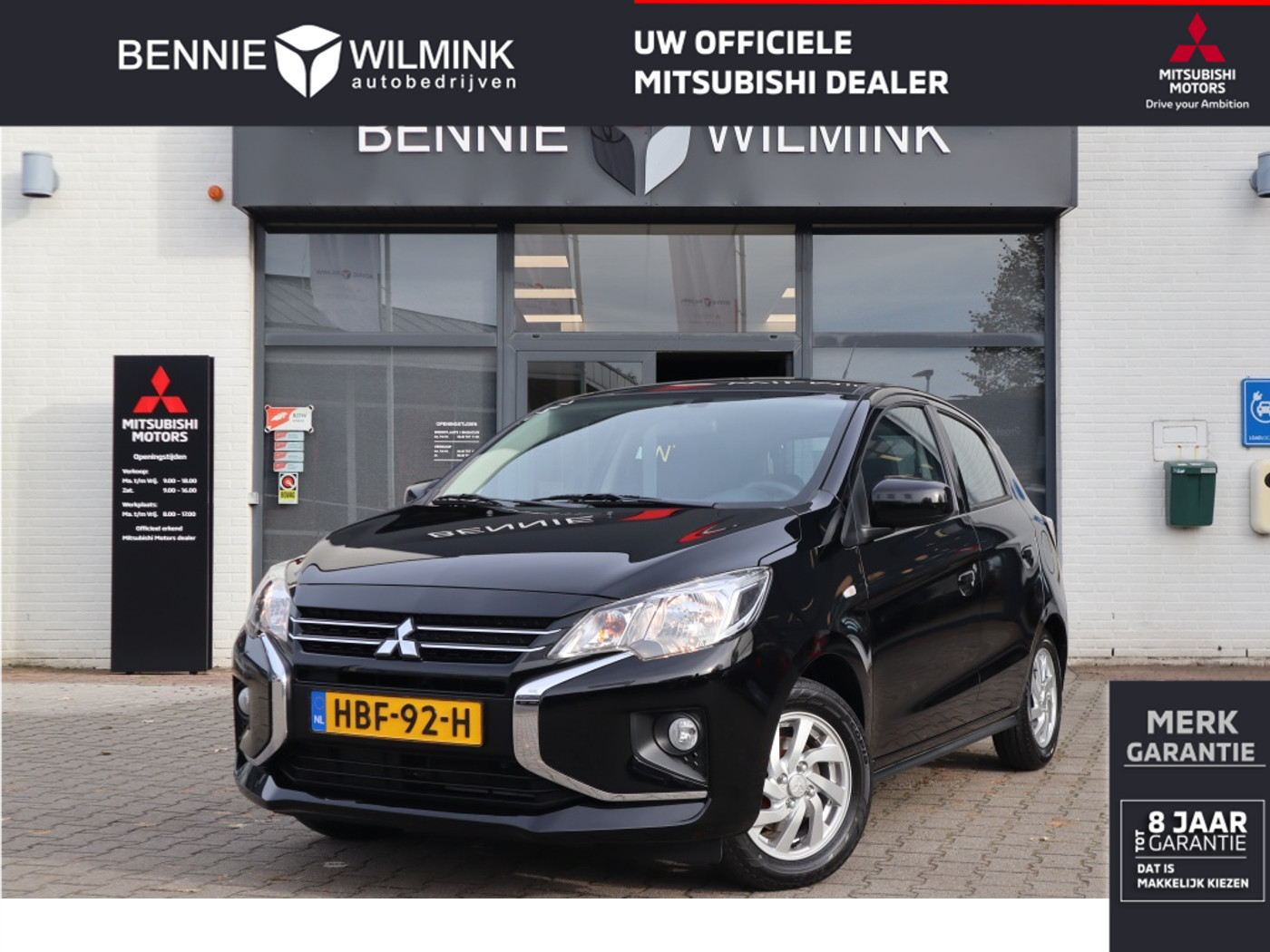 Mitsubishi Mitsubishi Space Star 1.2 Active Apple/AndroidAuto/LM-velgen 2025 - voorkant