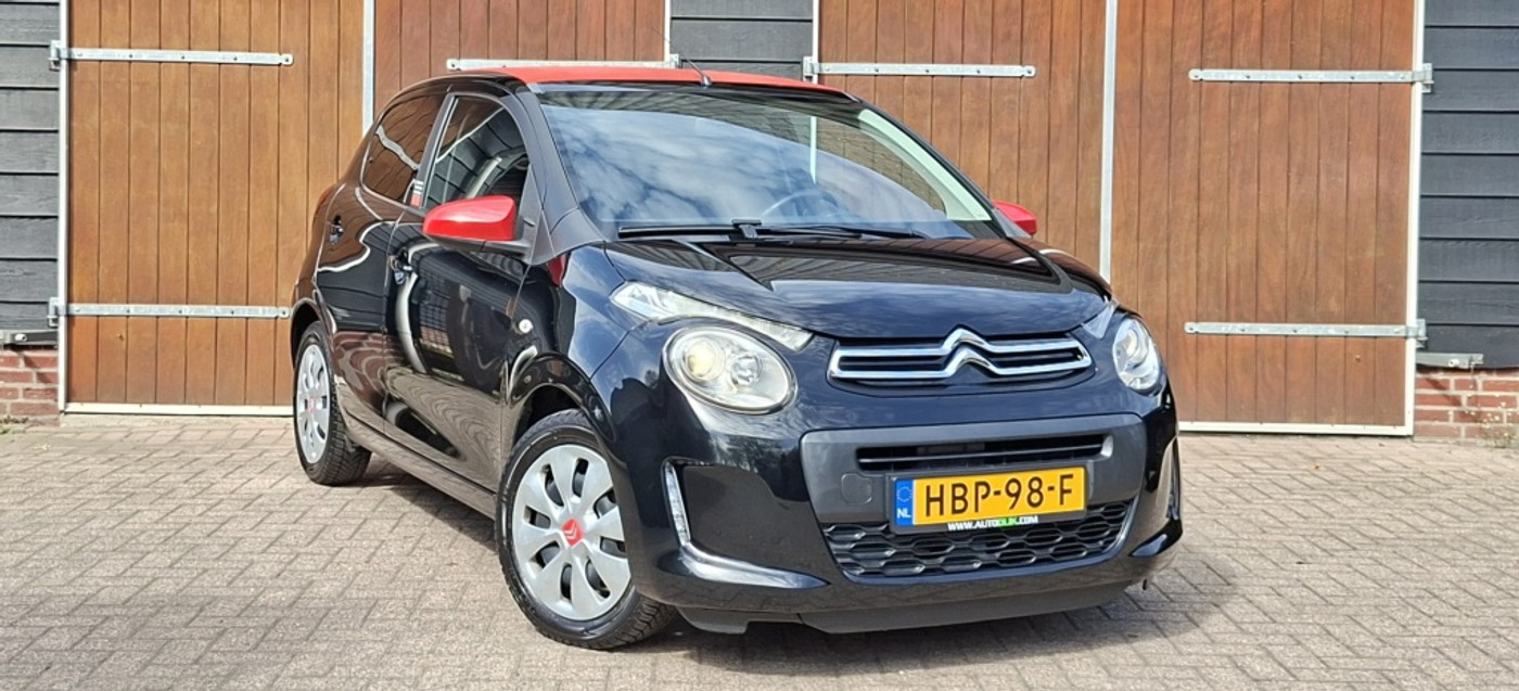 Citroen Citroen C1 1.2 AirS Shine | Cabrio | Bluetooth | Stoelverwarming | Camera 2016 - voorkant