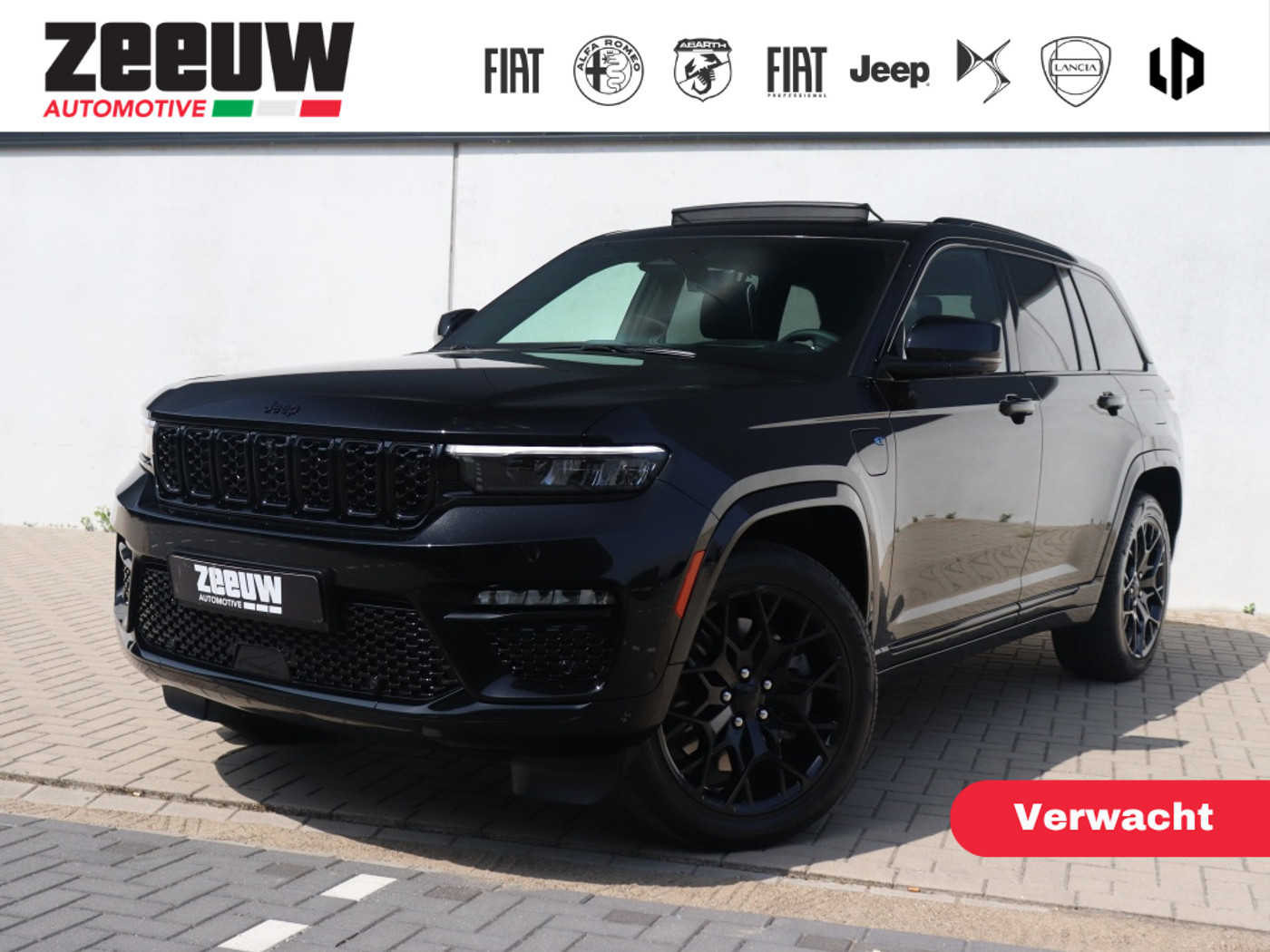 Jeep Grand Cherokee Summit Reserve 4xe 380pk | Leder | Black Line | Pano | 21" 2025 - voorkant