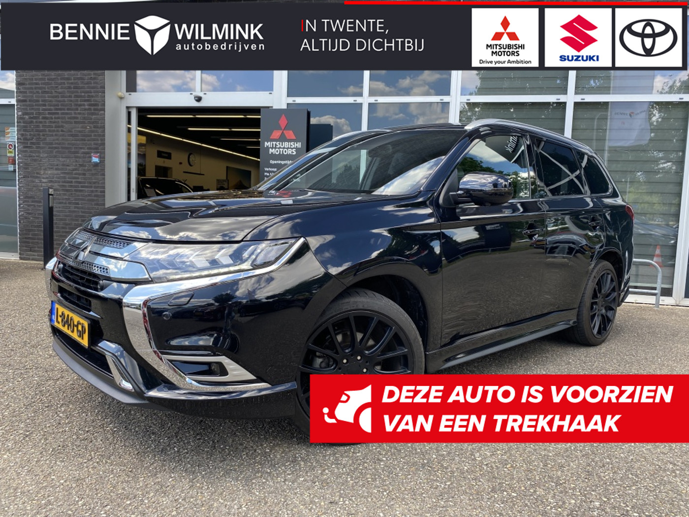 Mitsubishi Mitsubishi Outlander 2.4i PHEV Instyle | Schuifdak | Ad-Cruise 2021 - voorkant