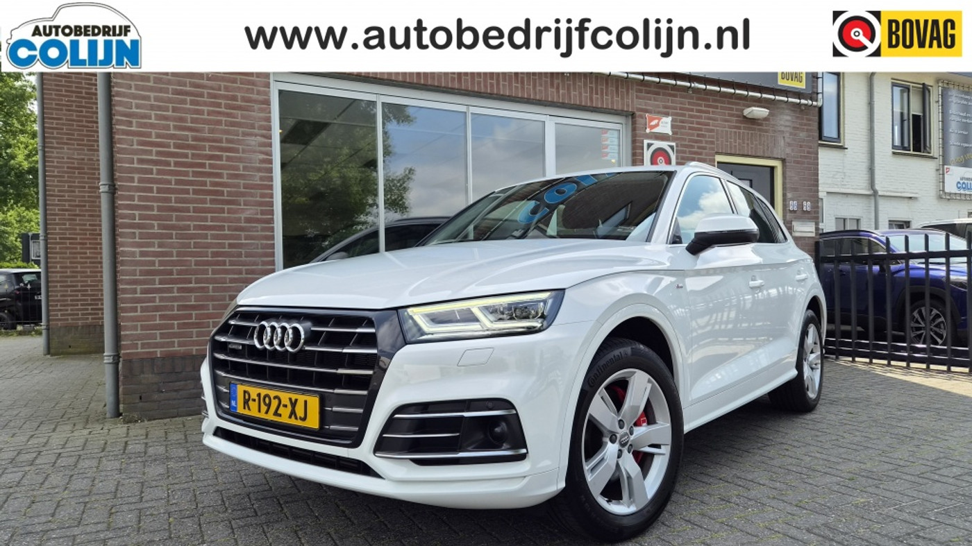 Audi Q5 55 TFSI E Quattro S-Line Competition, 367 PK, Trekhaak 2020 - voorkant