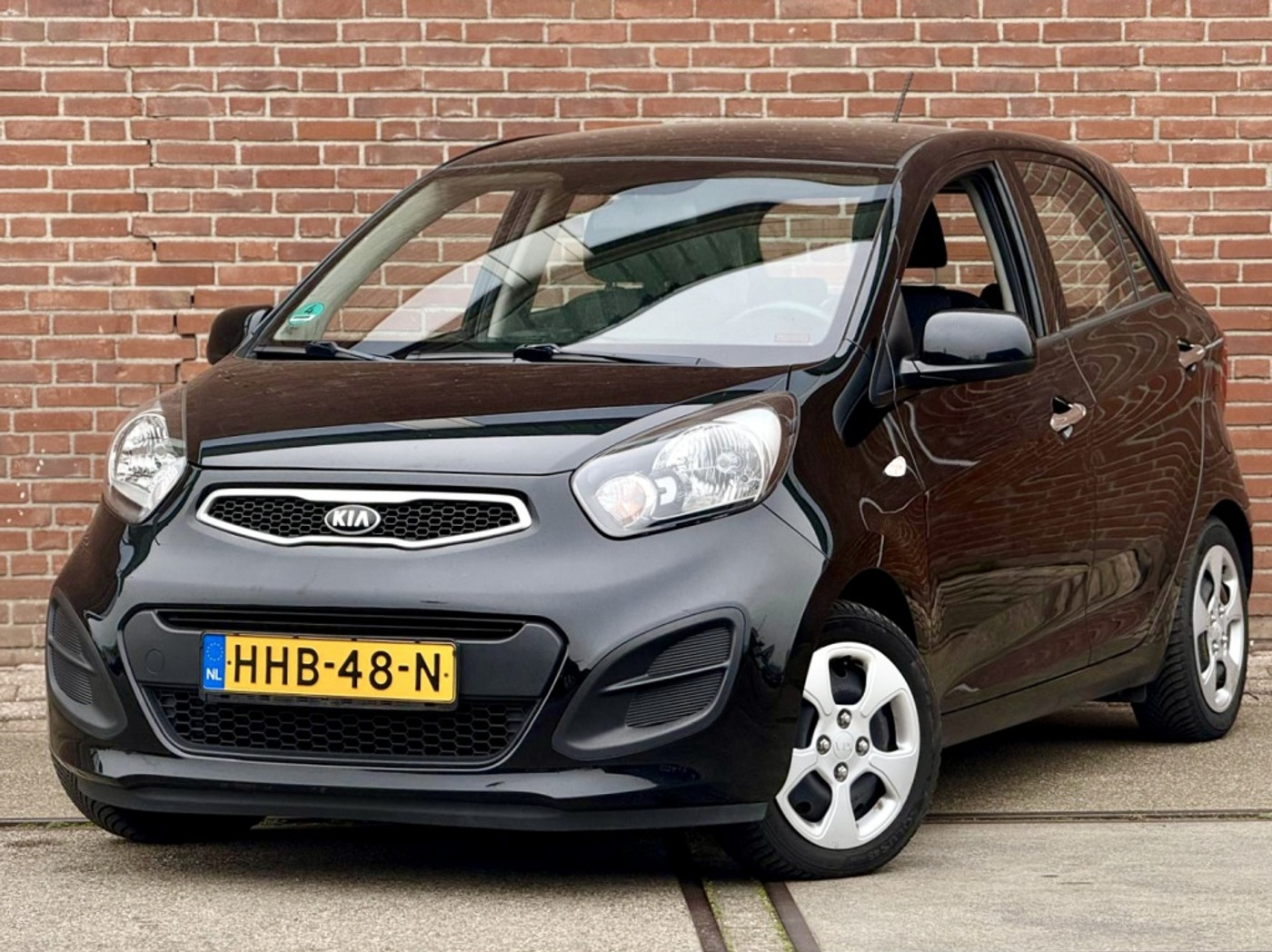 Kia Picanto 1.0 CVVT ISG Comf.P. |Airco |CNG |Zuinig |NAP 2014 - voorkant