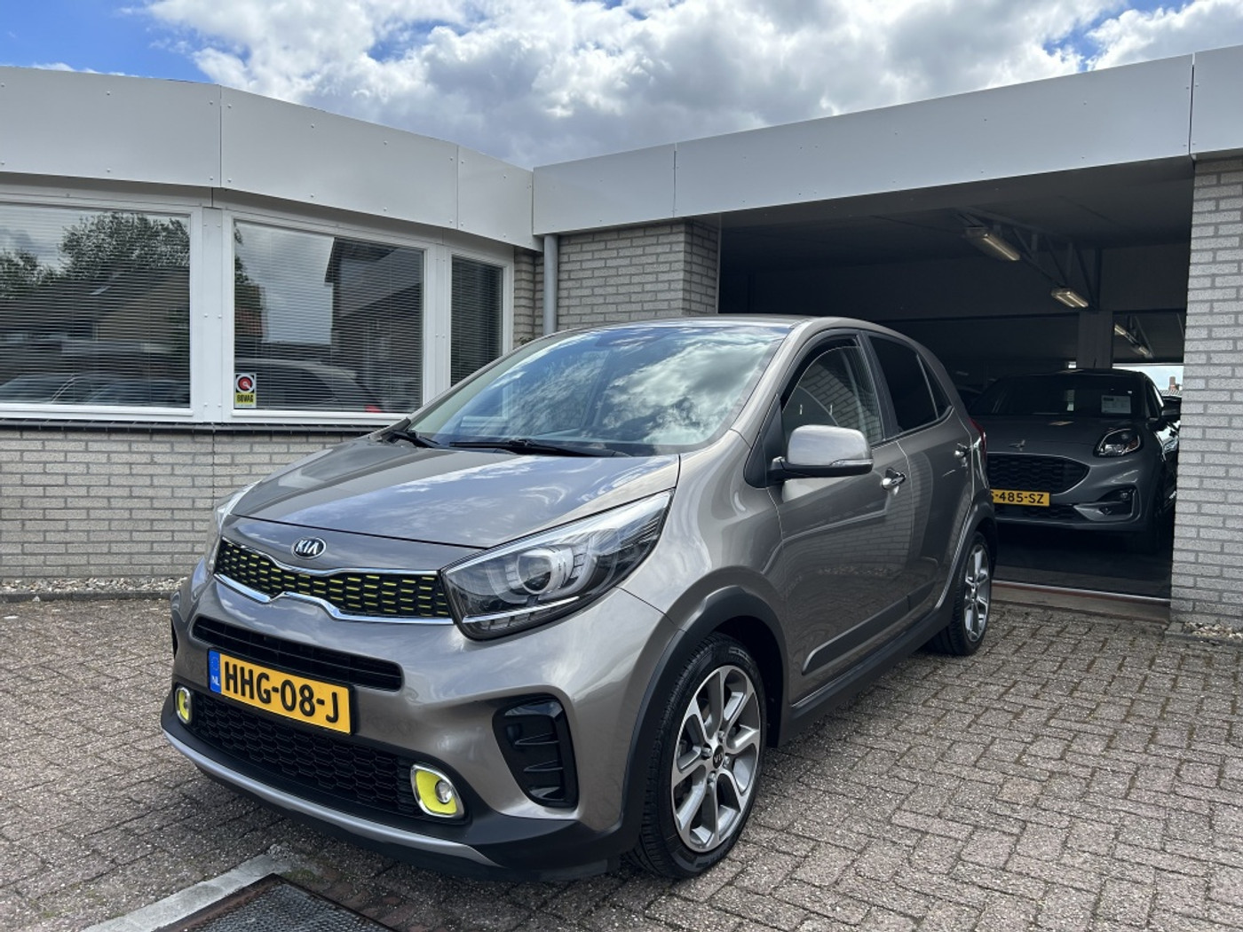Kia Picanto 1.0 T-GDI 100pk X-Line Navi Leder 2020 - voorkant