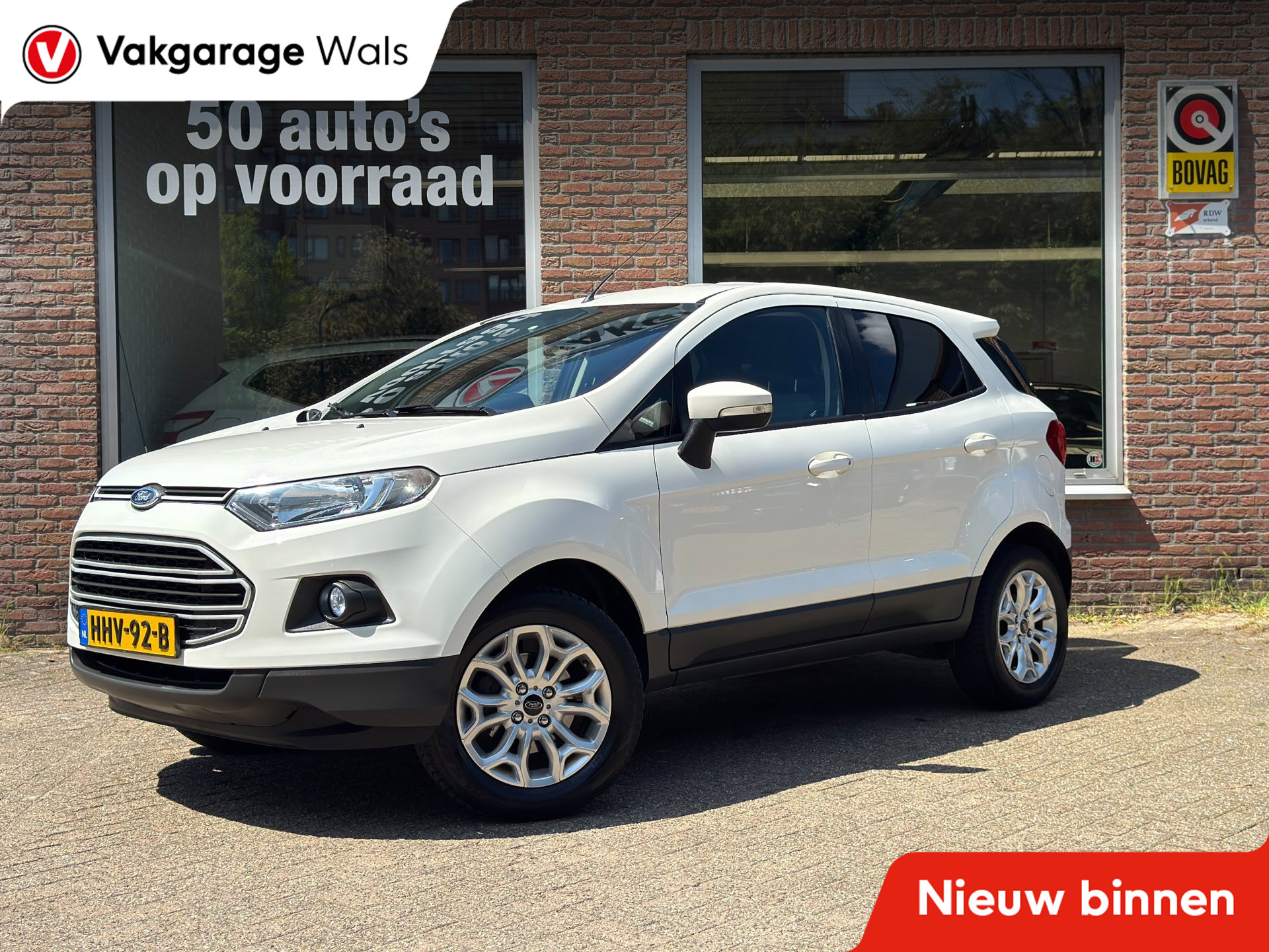 Ford Ecosport 1.0 EcoBoost Titanium | Airco | Velgen | Cruise | Parkeersensor 2015 - voorkant