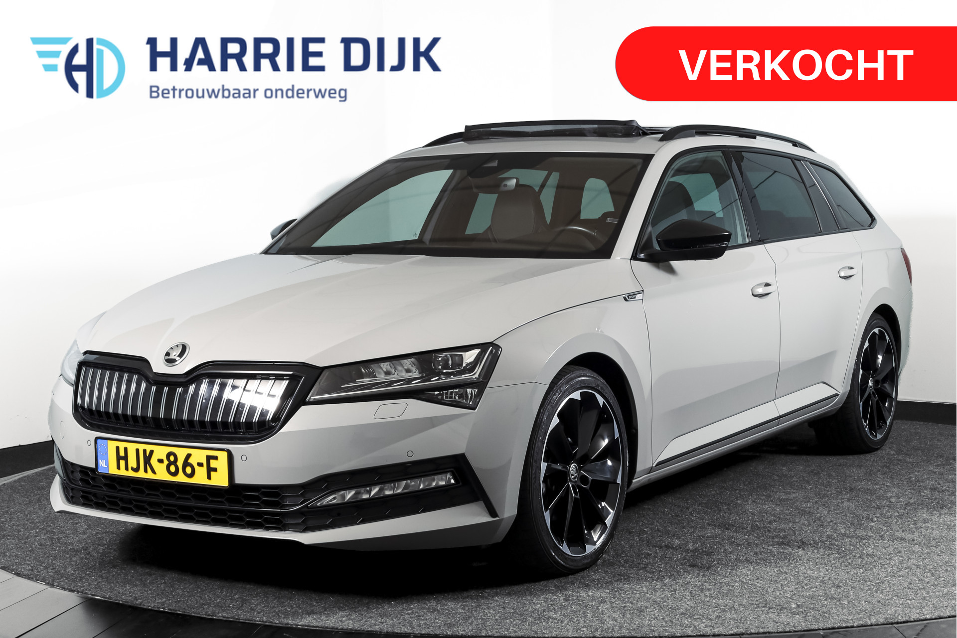 Skoda Superb 1.4 TSI iV Sportline Business 2021 - voorkant
