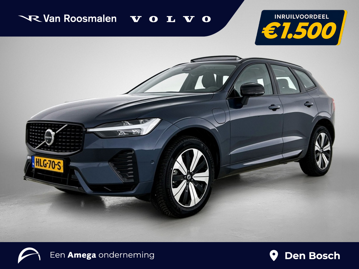 Volvo Xc60 2.0 T6 AWD Plus Dark | Panorama dak | Leder | Rijklaar | 2025 - voorkant