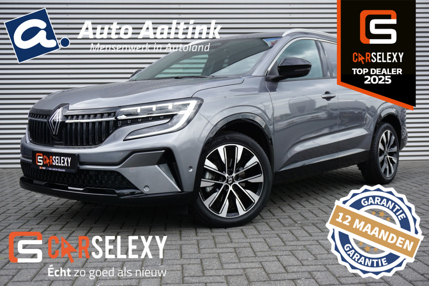 Renault Espace 200PK Hybrid techno 7p. AUTOMAAT | ADAPTIVE | 360CAMERA | LUXE! 2023 - voorkant