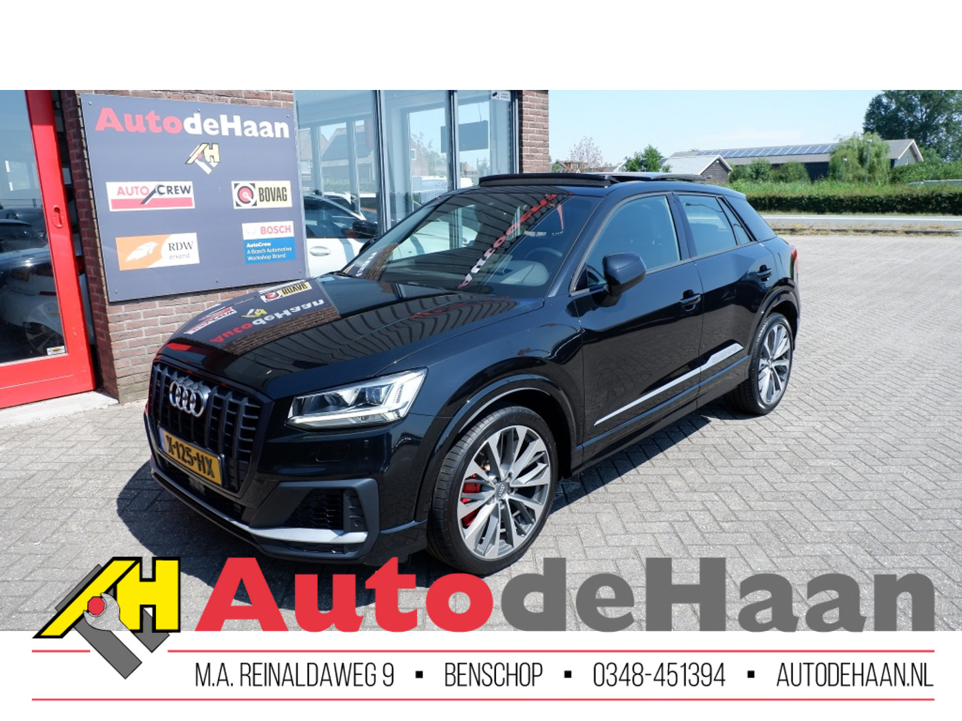 Audi Sq2 2.0 TFSI quattro 300pk Pano/Virtual/B&O/HUD/Navi/Sportst. 2019 - voorkant
