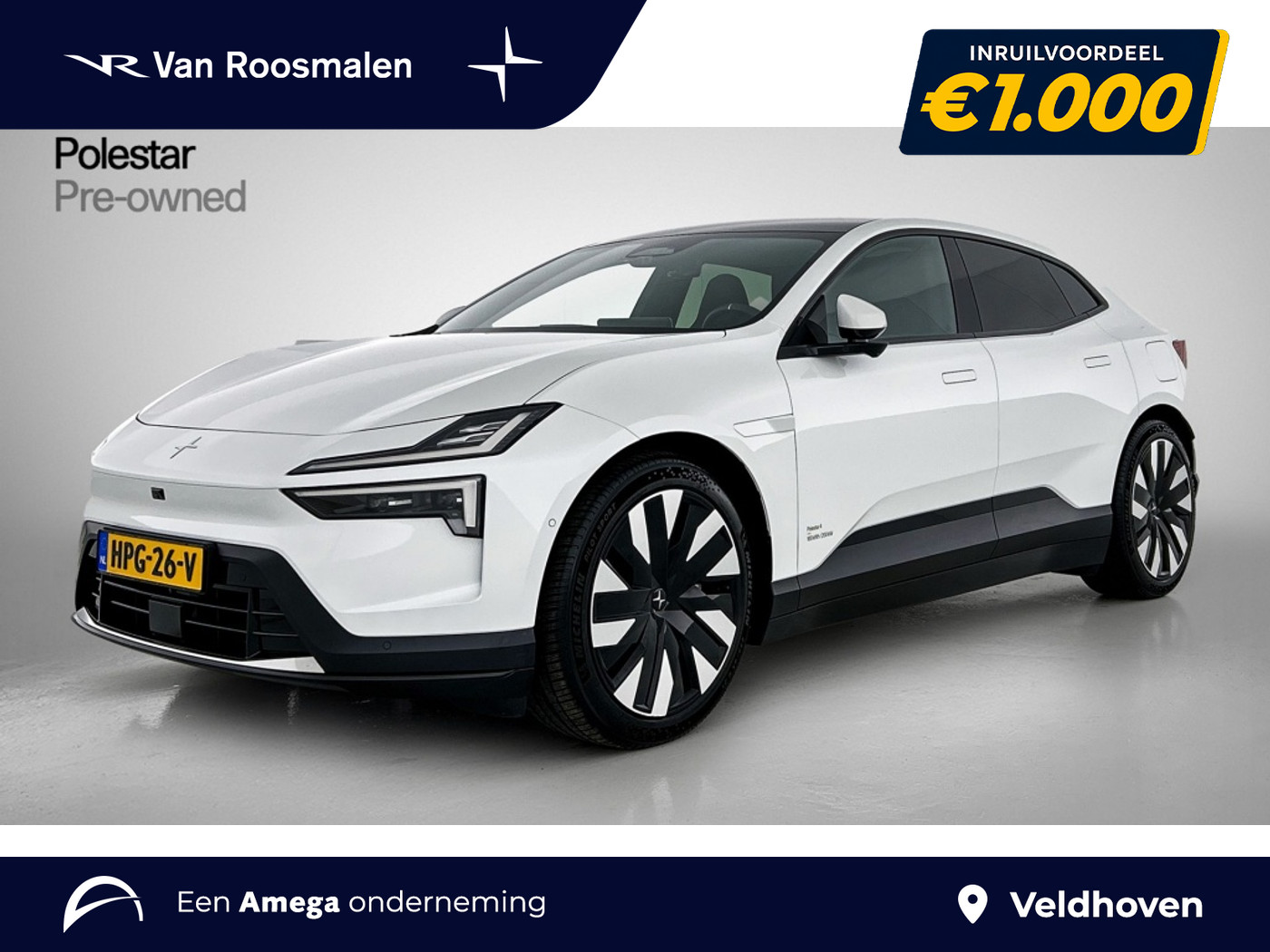 Polestar Polestar 4 Long Range Single Motor 100 kWh Plus Pro 21'' 2025 - voorkant