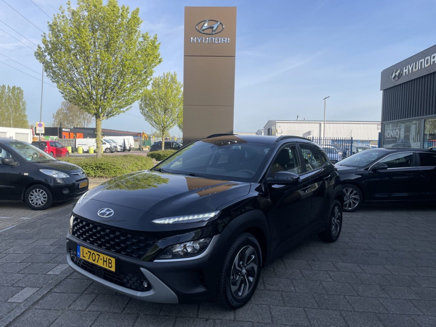 Hyundai Kona 1.6 GDI HEV Comf Smart*RIJKLAARPRIJS* 2021 - voorkant