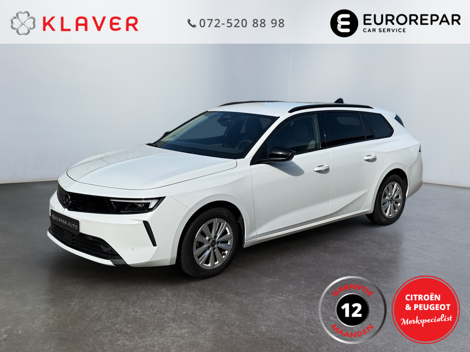 Opel Astra Sports Tourer 1.2 Turbo Bns Ed | Stoel+Stuur verw | Navi | Camera | ACC 2025 - voorkant