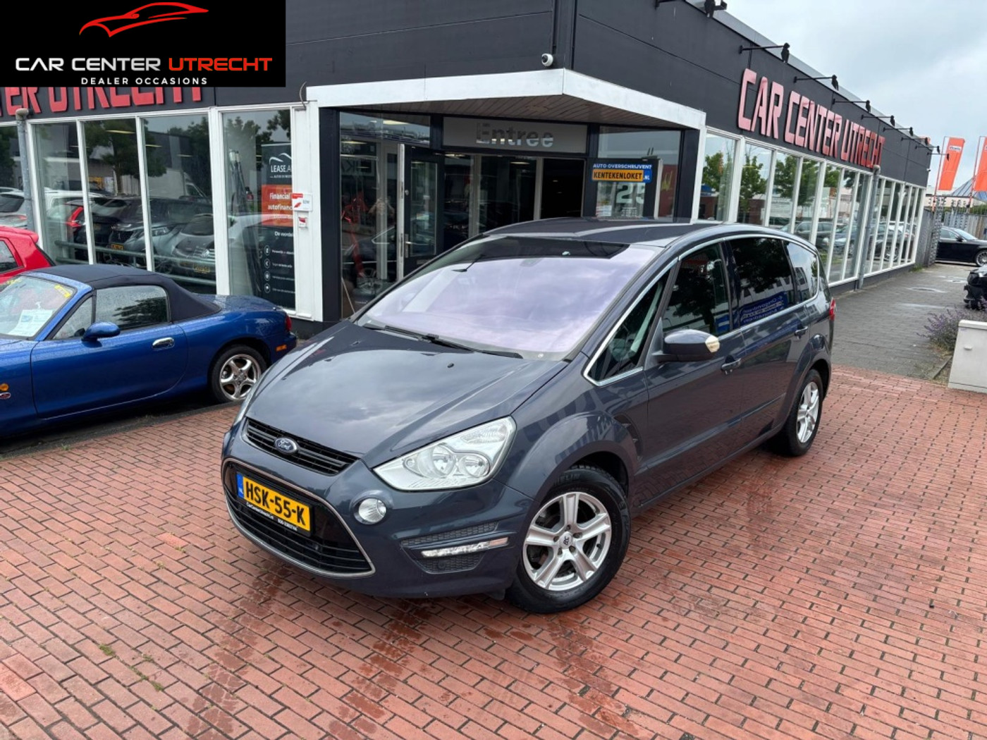 Ford S-max 1.6 EcoBoost Titanium | trekhaak | leder | navi | airco | 2012 - voorkant