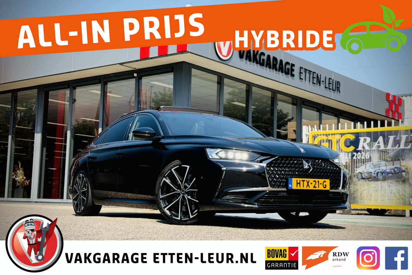 DS DS 9 E-Tense RIVOLI+ 4x4 360 | SCHUIFDAK | NIGHT VISION | MASSAGE 2022 - voorkant