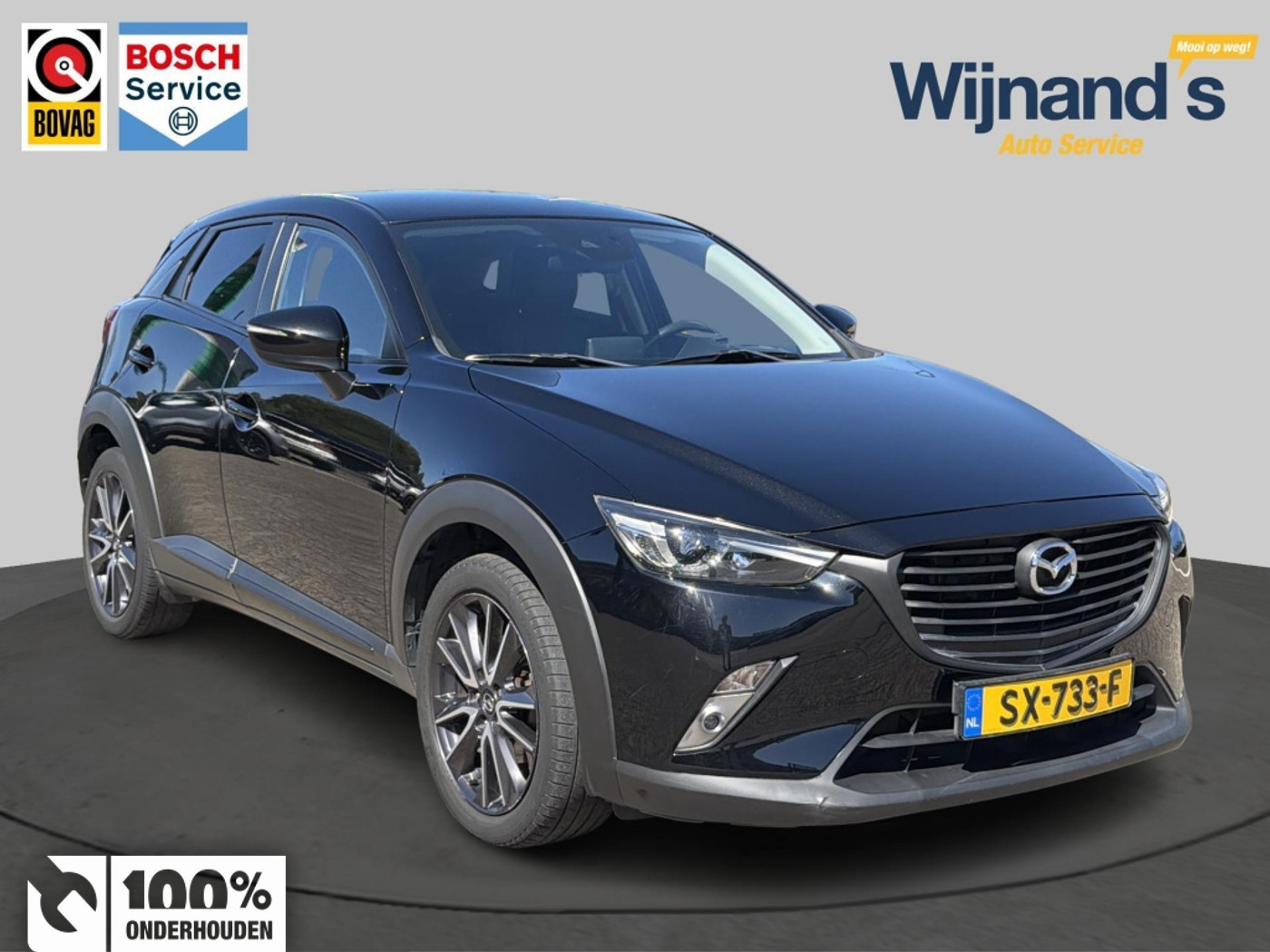 Mazda Mazda Cx-3 2.0 SkyAktiv-G GT-M | Camera | leer | Trekhaak | Head-up | stoel 2018 - voorkant