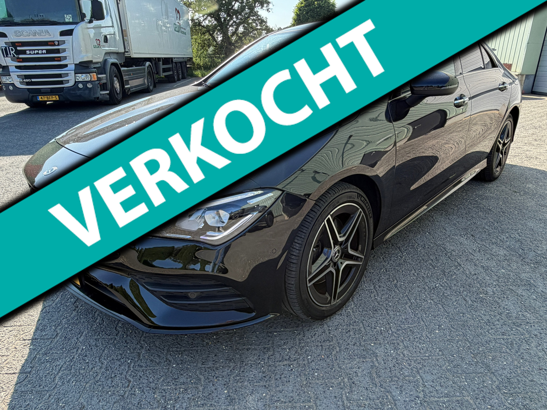 Mercedes-Benz Cla 250 E 250 e AMG Line Panoramadak/Sfeerverlichting/Leder/Hybide 2023 - voorkant