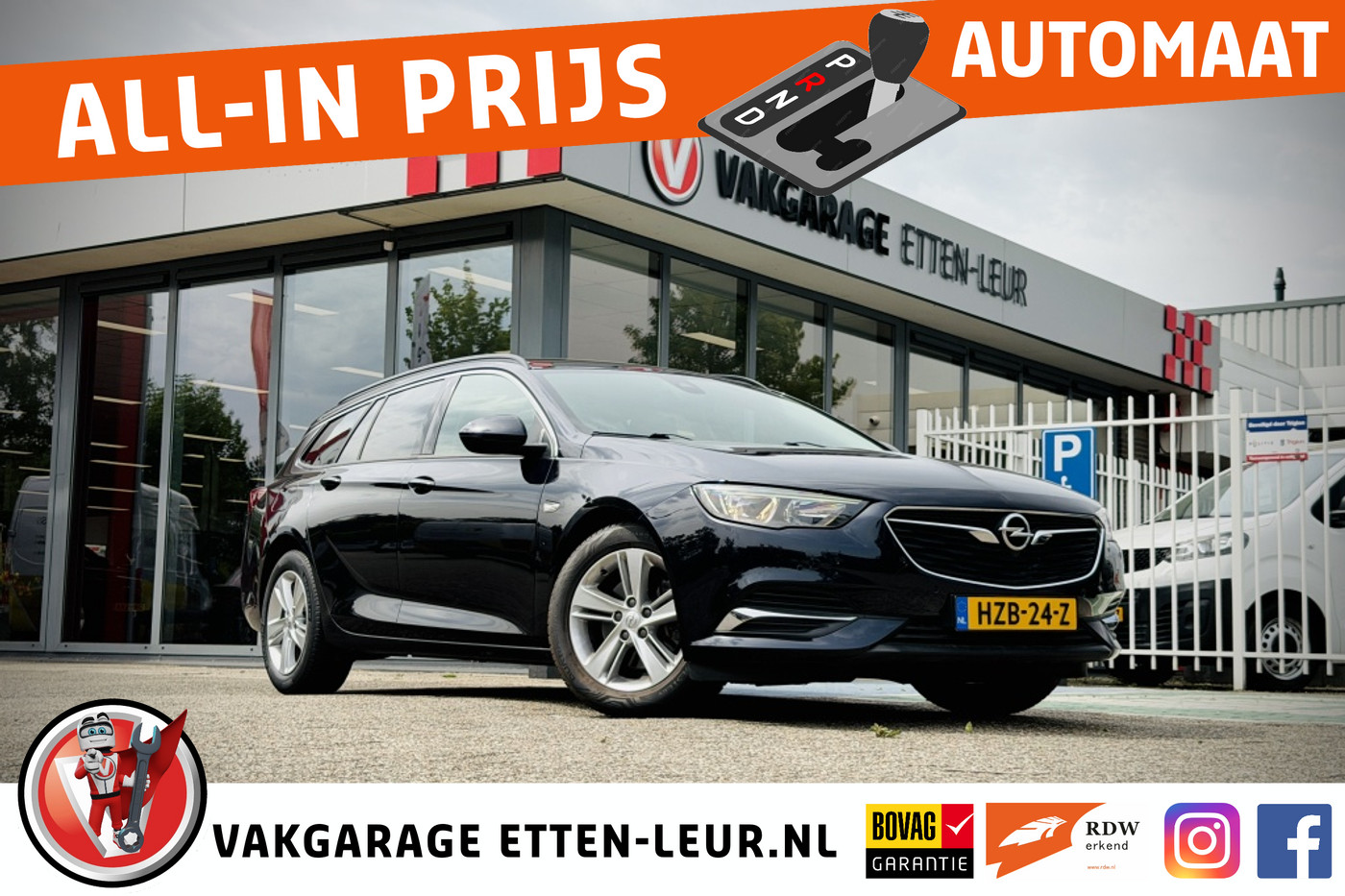 Opel Insignia Sports Tourer 1.5T 165PK | PDC | CARPLAY + ANDROID | CRUISE 2019 - voorkant