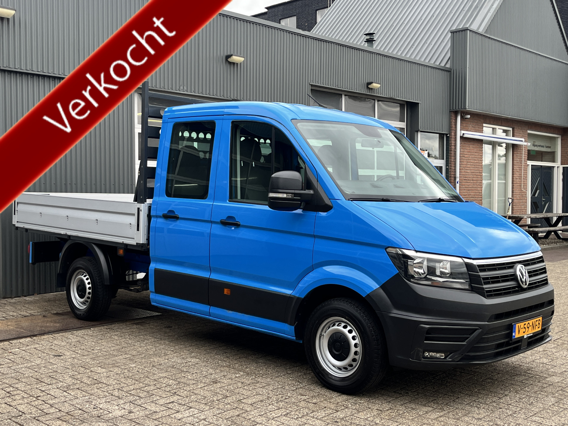 Volkswagen Crafter 35 2.0 TDI L3 EL DC 2018 - voorkant