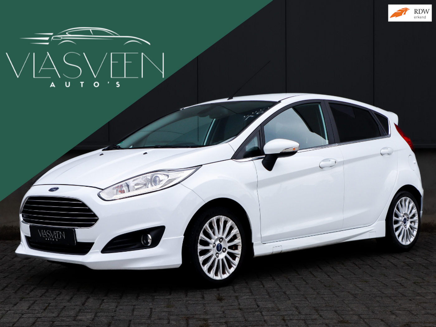 Ford Fiesta 1.0 EcoBoost 100pk. ST pakket! Volle auto! 2014 - voorkant