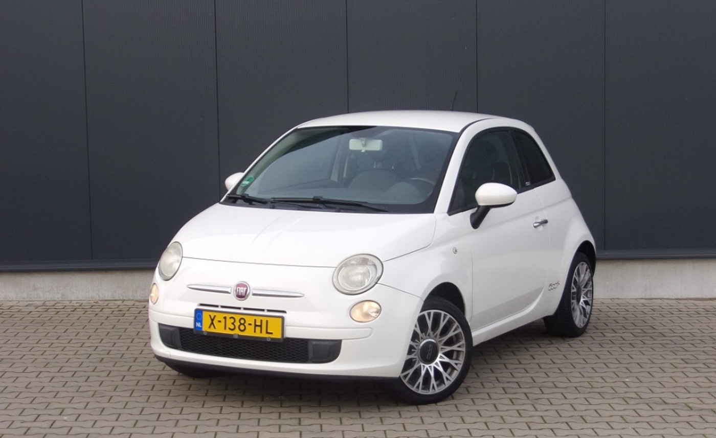 Fiat Fiat 500 1.2 Sport | Half leer | 17 inch Velgen 2009 - voorkant