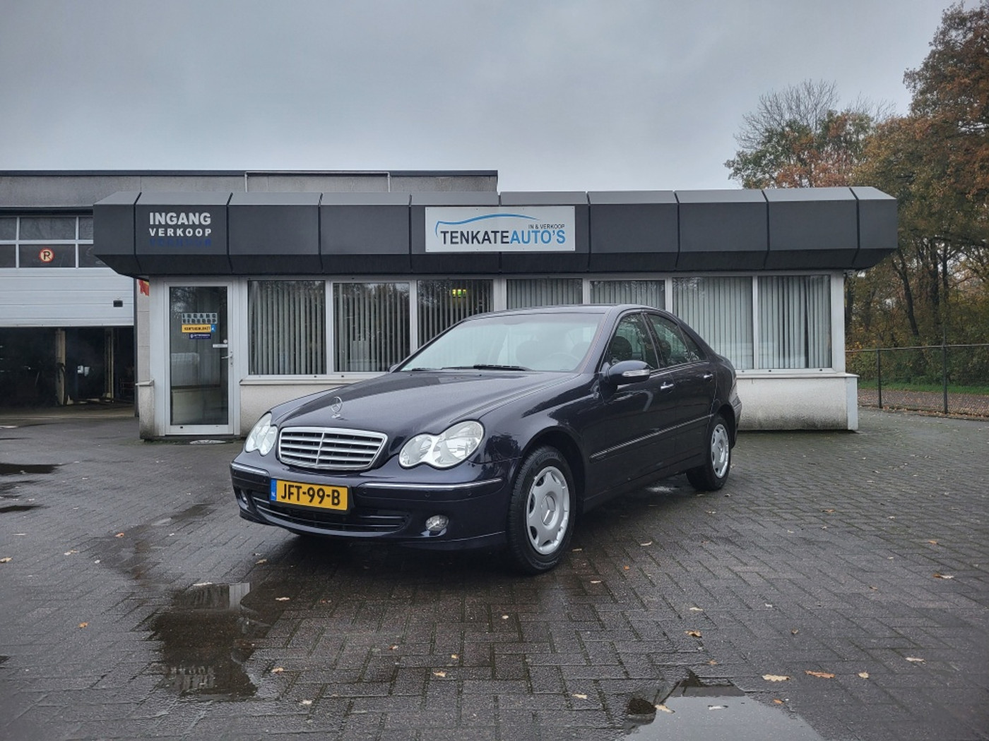 Mercedes-Benz C 180 Kompressor 180 K. Elegance Youngtimer Automaat Pdc Climate control Afneemba 2004 - voorkant