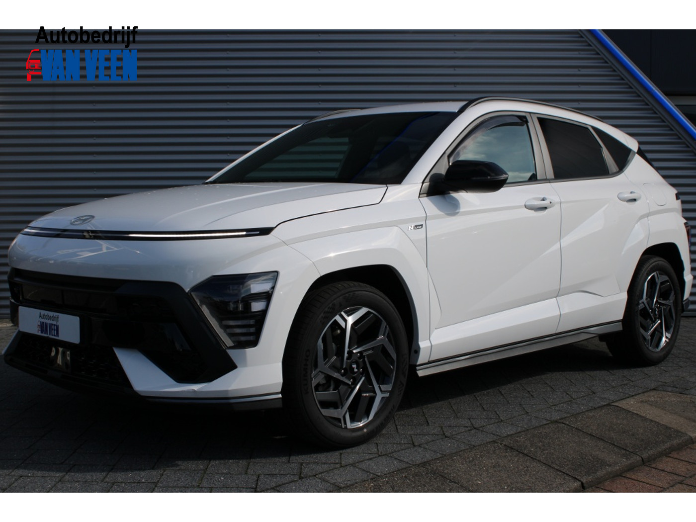 Hyundai Kona 1.6 GDI HEV N Line Ed. | Parkeercamera | 18 Inch | Navi | Clima 2023 - voorkant
