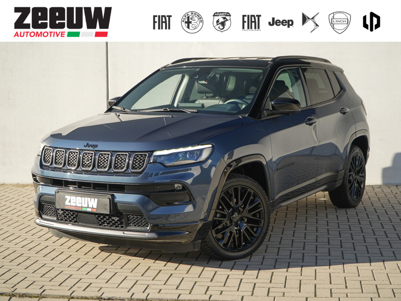 Jeep Compass 1.5T e-Hybrid 130 PK S | Leder | Winter | Camera | LED | 19" 2023 - voorkant