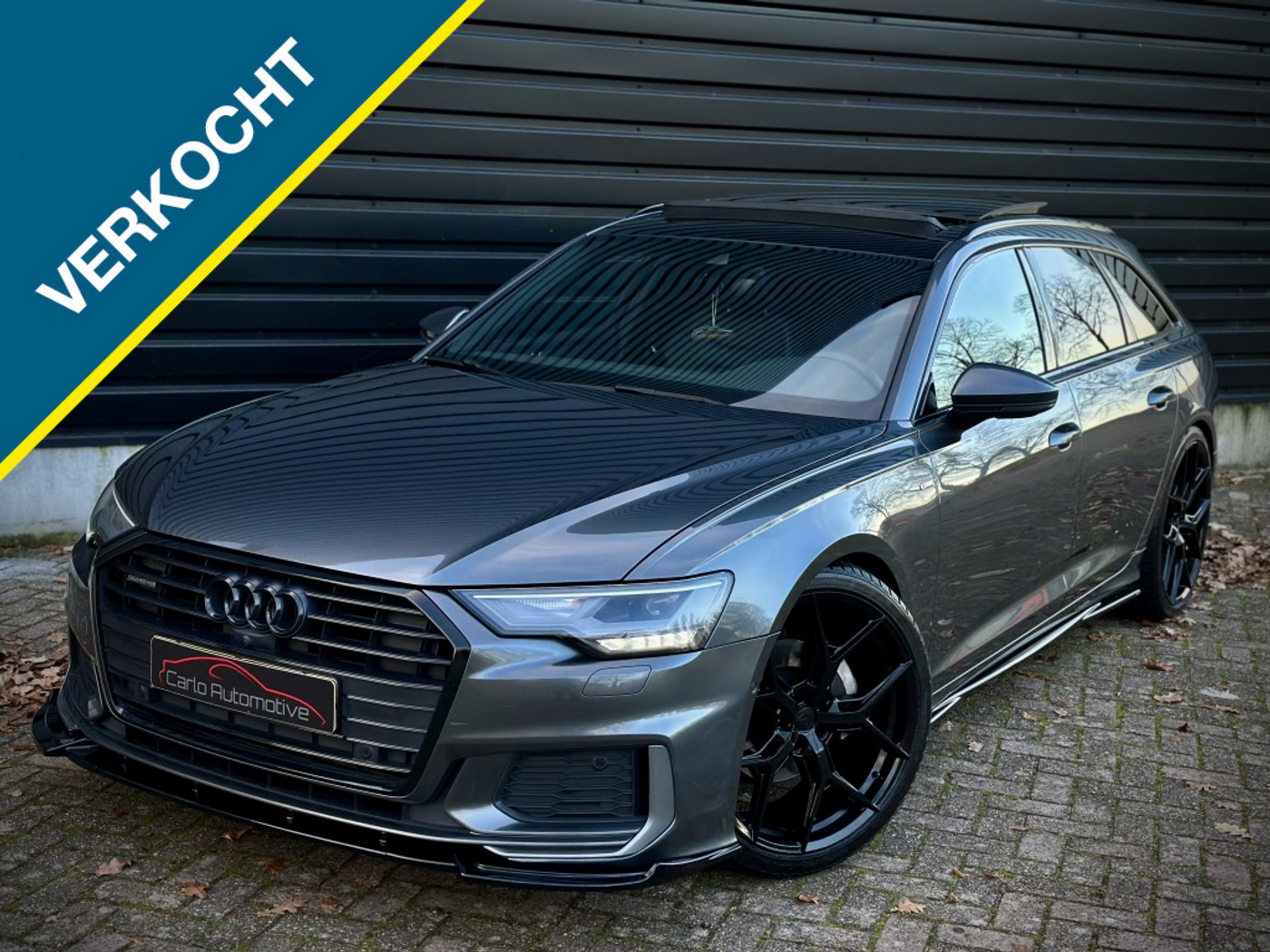 Audi A6 Avant 45 TFSI QUATTRO 3x S-LINE PANO|360|MAXTON|MEMORY|KEYLESS 2019 - voorkant