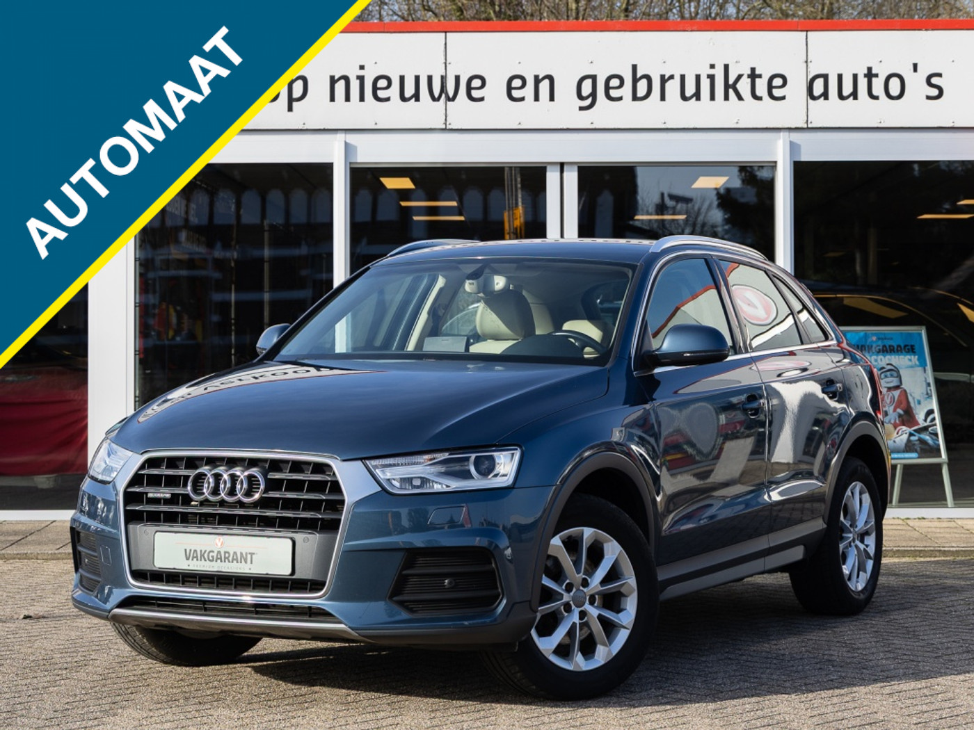 Audi Q3 2.0 TFSI QUATTRO 221 PK automaat 2015 - voorkant