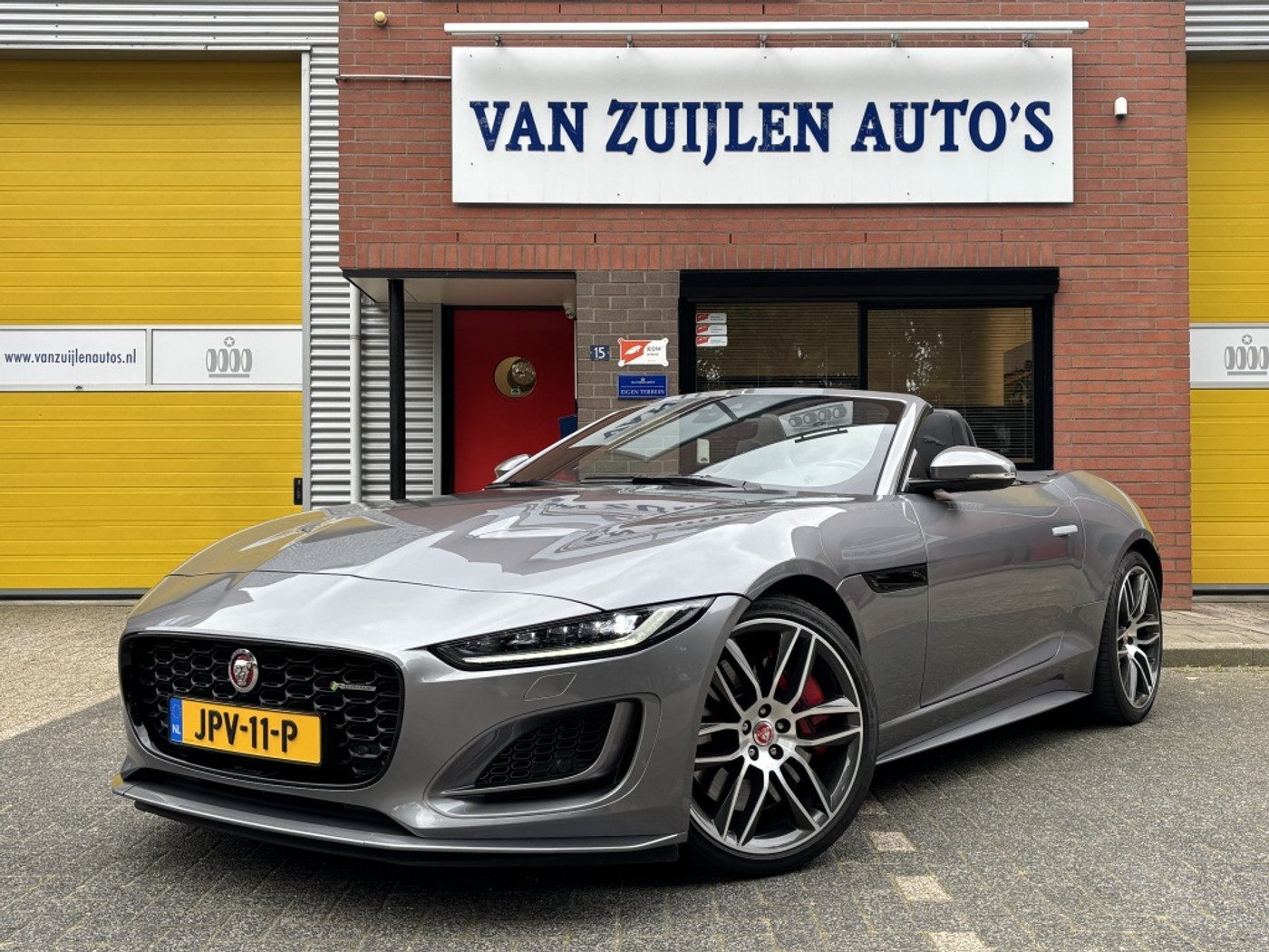 Jaguar Jaguar F-type P450 V8 AWD Cabriolet R-Dynamic 2021 - voorkant