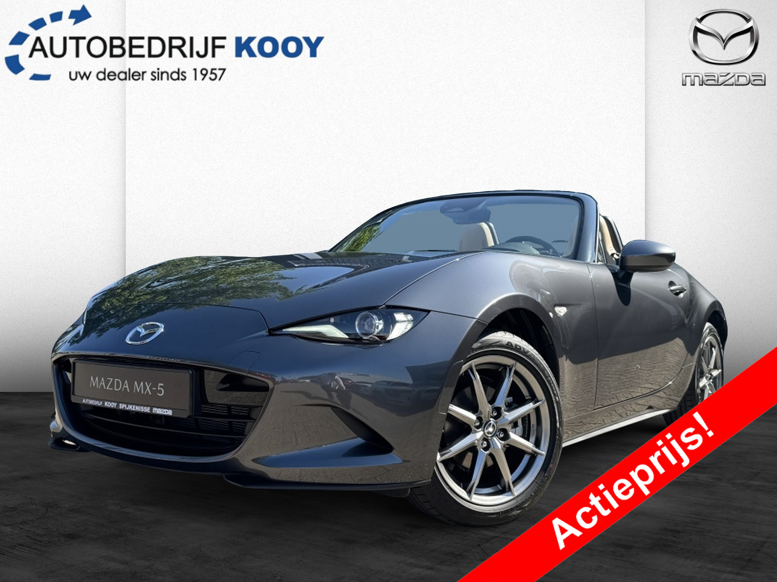 Mazda Mazda Mx-5 1.5 132pk Kazari / NIEUW! 2026 - voorkant