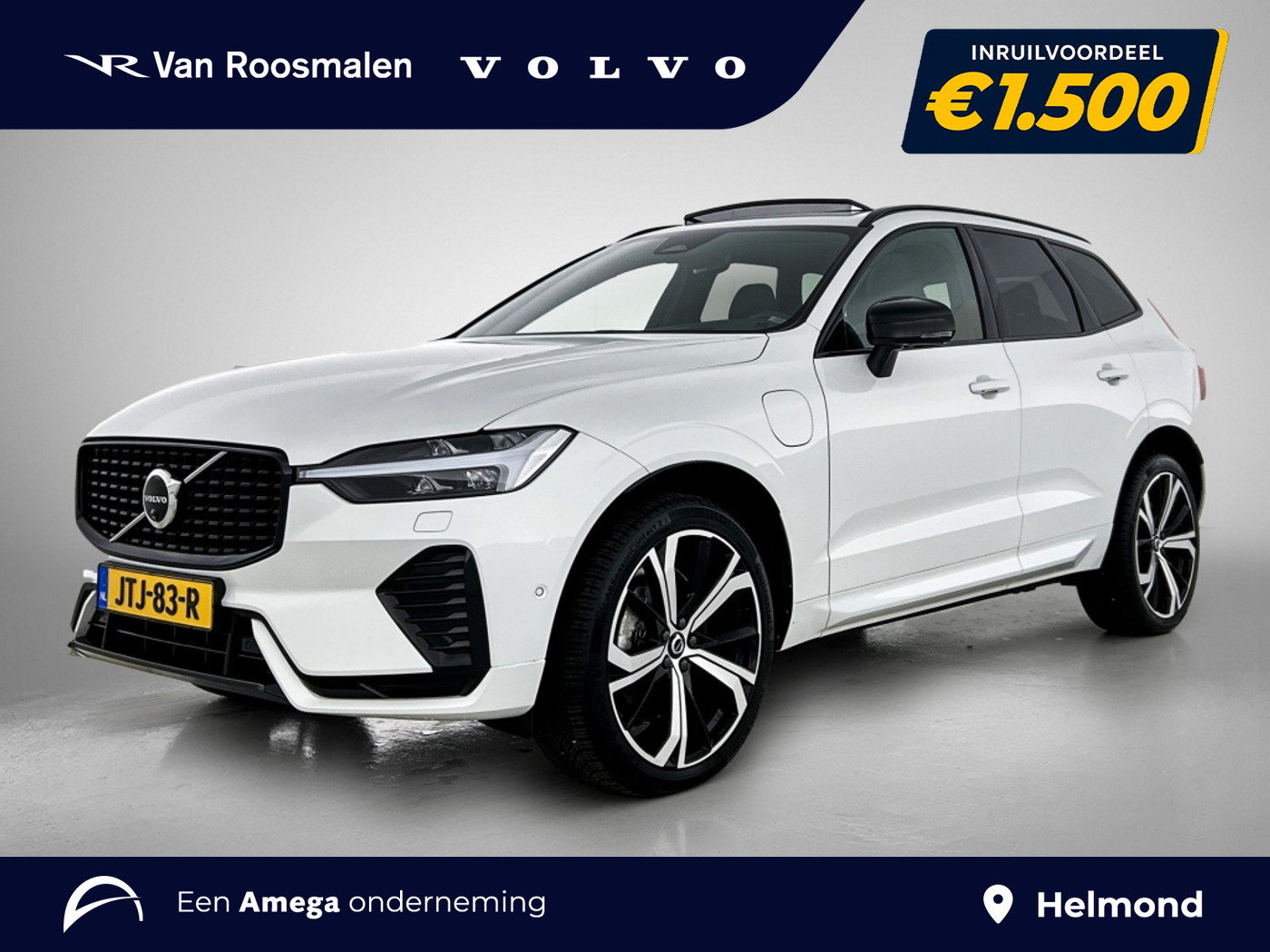 Volvo Xc60 T8 Ultimate Dark | SOH 100% | Harman/Kardon | 360° camera 2023 - voorkant