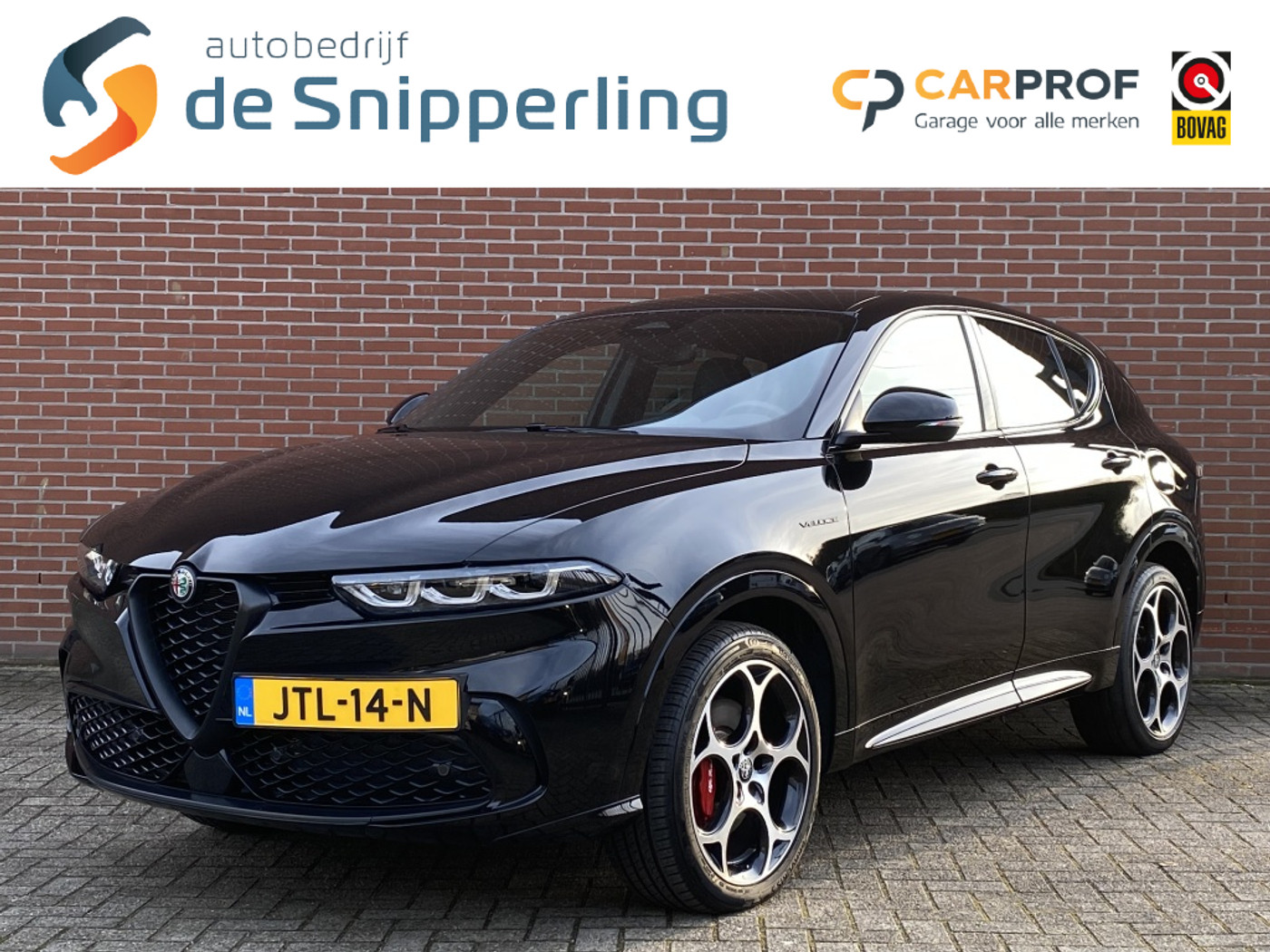 Alfa Romeo Tonale 1.3T PHEV VELOCE NAVI ADAPT-CRUISE STOELVW+VENTI CAMERA 2024 - voorkant