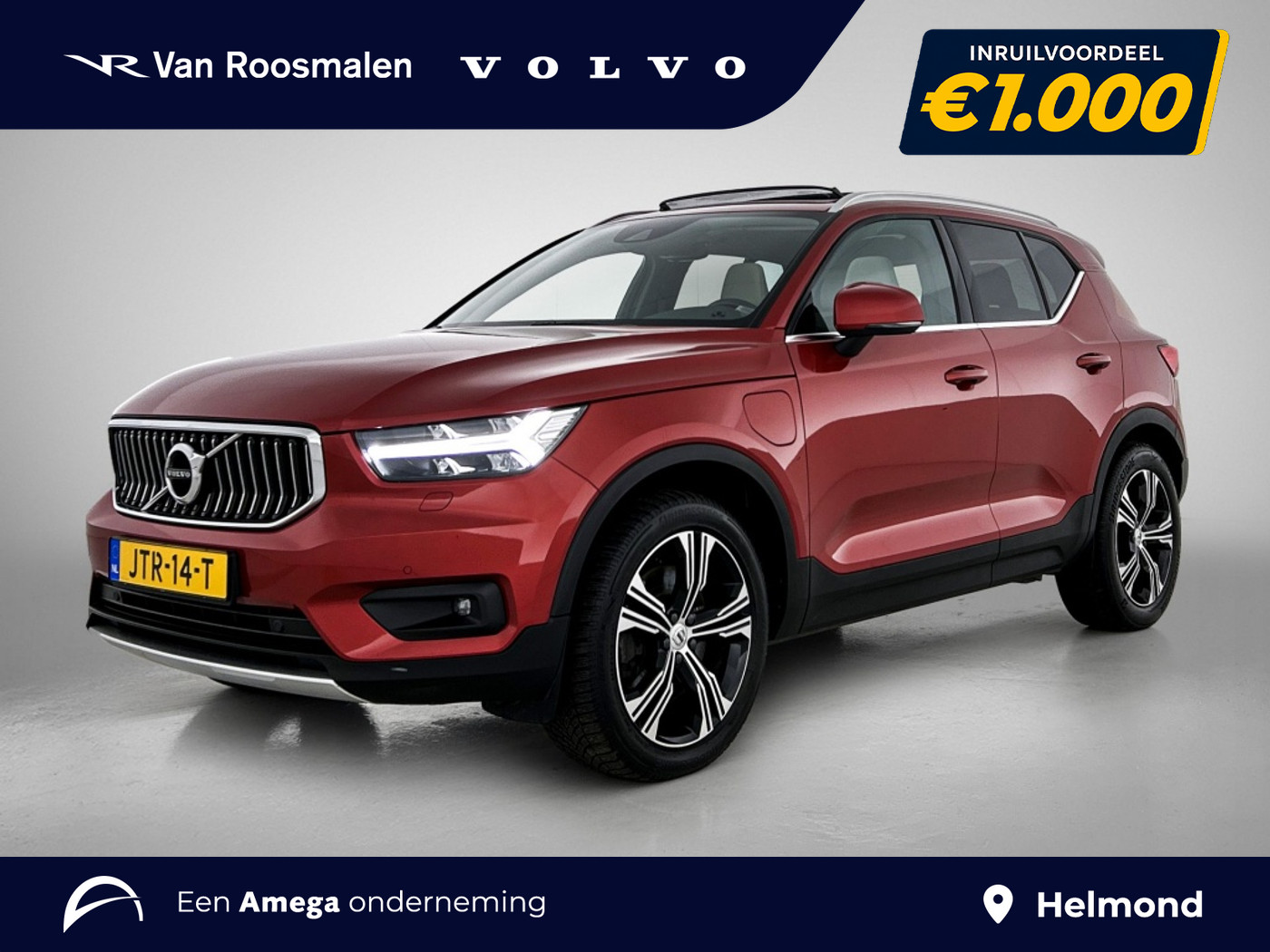 Volvo XC40 1.5 T4 Inscription | Panoramadak | Trekhaak | Adaptieve Cruise C 2021 - voorkant