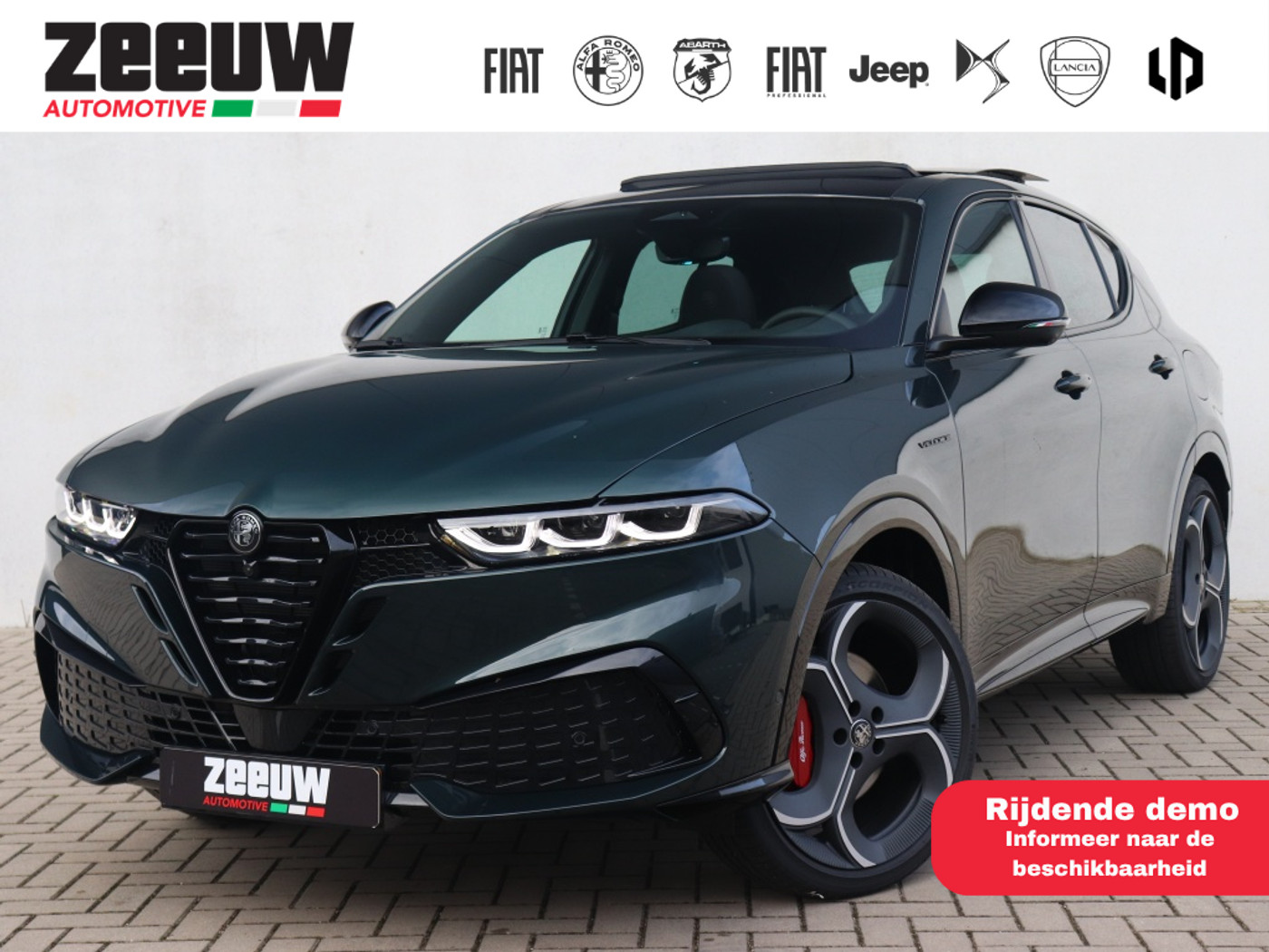 Alfa Romeo Tonale Ibrida Plug-In Q4 270 PK Veloce | Pano | LED | Harman | Leder 2026 - voorkant