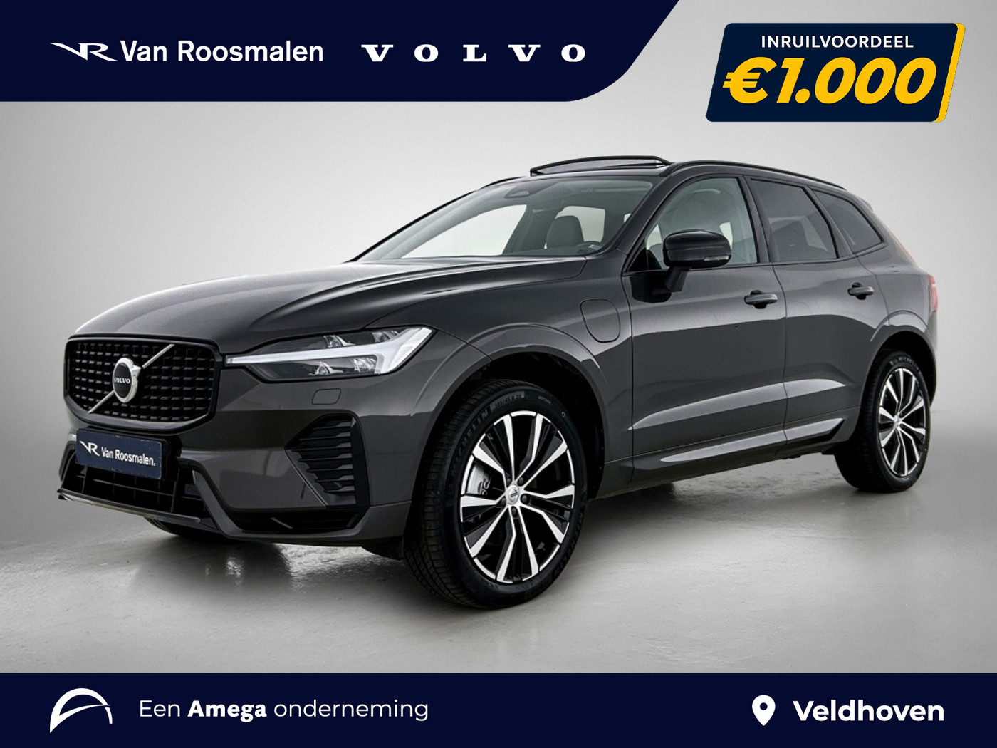 Volvo Xc60 T8 Plus | Pano | Long Range | 20 inch | Camera | Pilot Assist | 2023 - voorkant